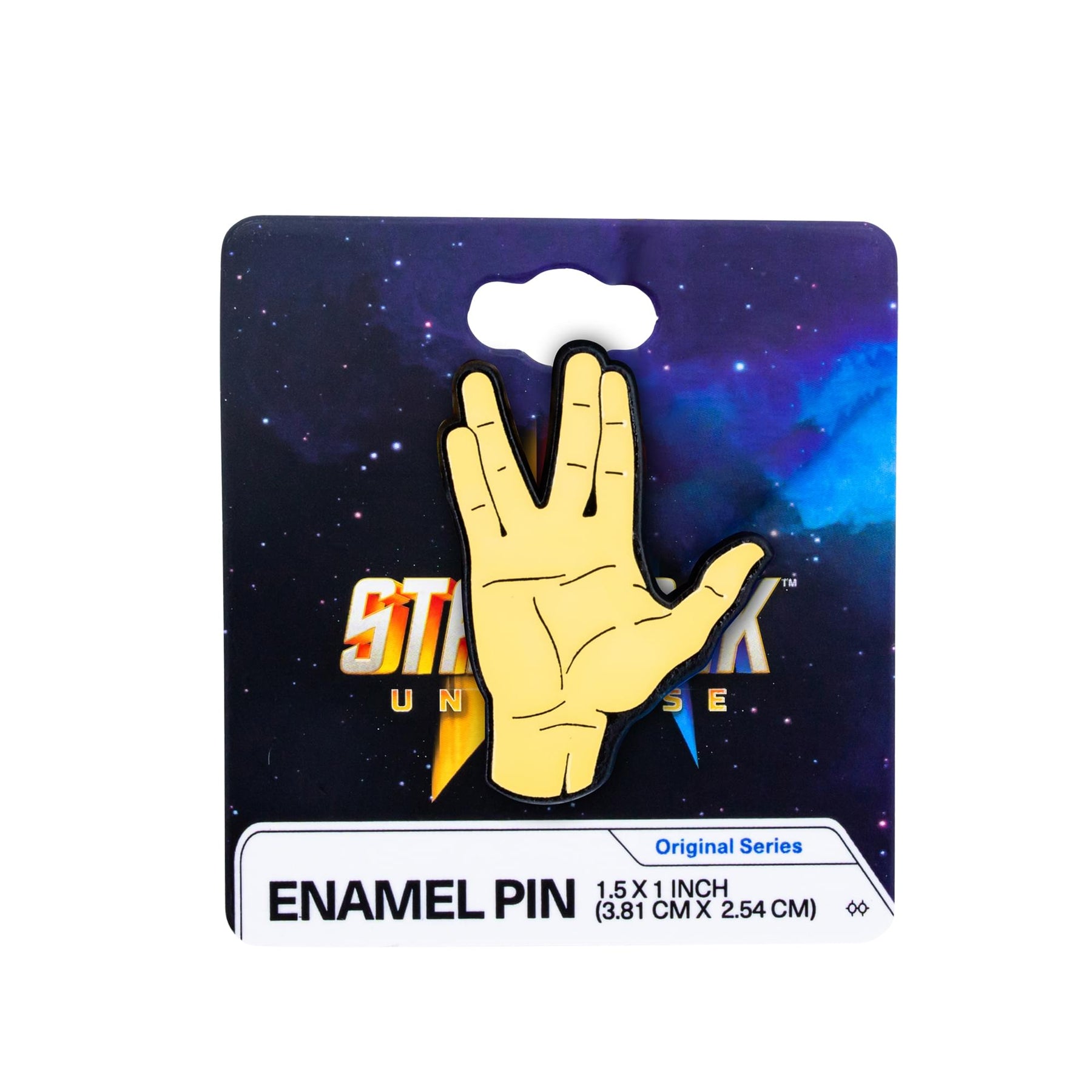 Star Trek Spock Live Long And Prosper Salute Enamel Pin