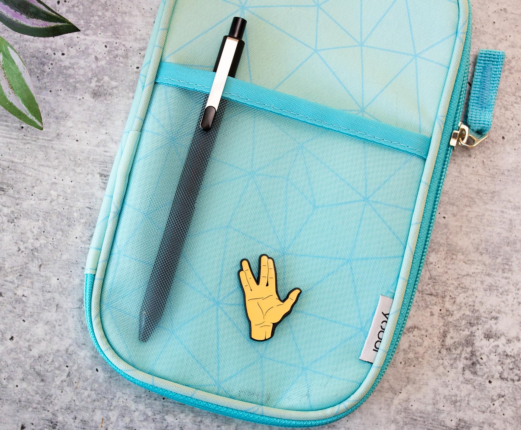 Star Trek Spock Live Long And Prosper Salute Enamel Pin