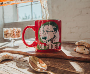 A Christmas Story "Oh Fudge" Ceramic Mug | Holds 20 Ounces