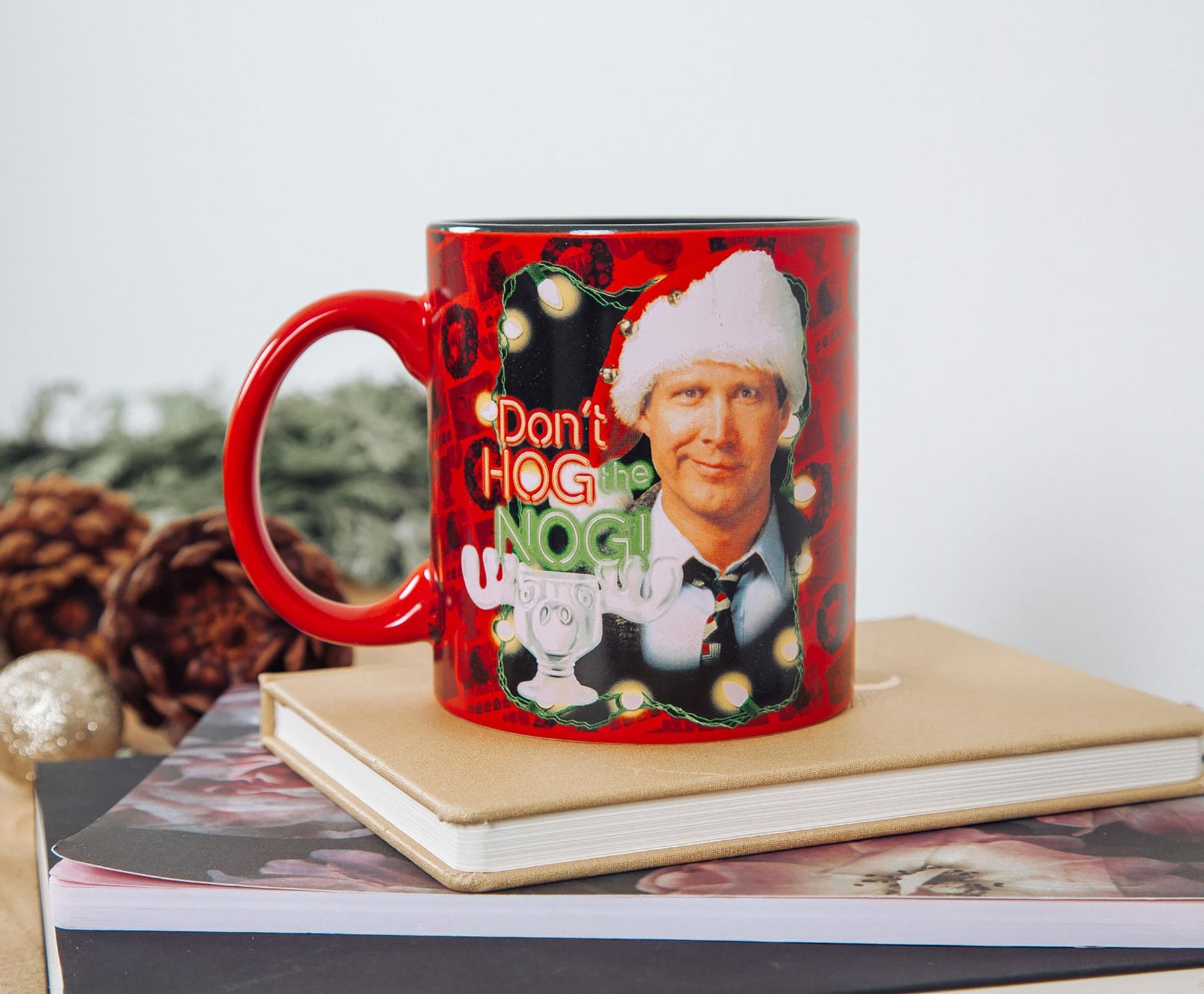 National Lampoon's Christmas Vacation "Don't Hog Nog" Ceramic Mug | 20 Ounces