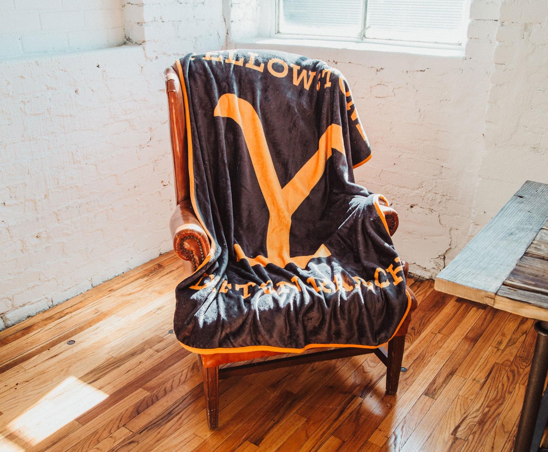 Yellowstone Dutton Ranch Raschel Fleece Throw Blanket | 45 x 60 Inches