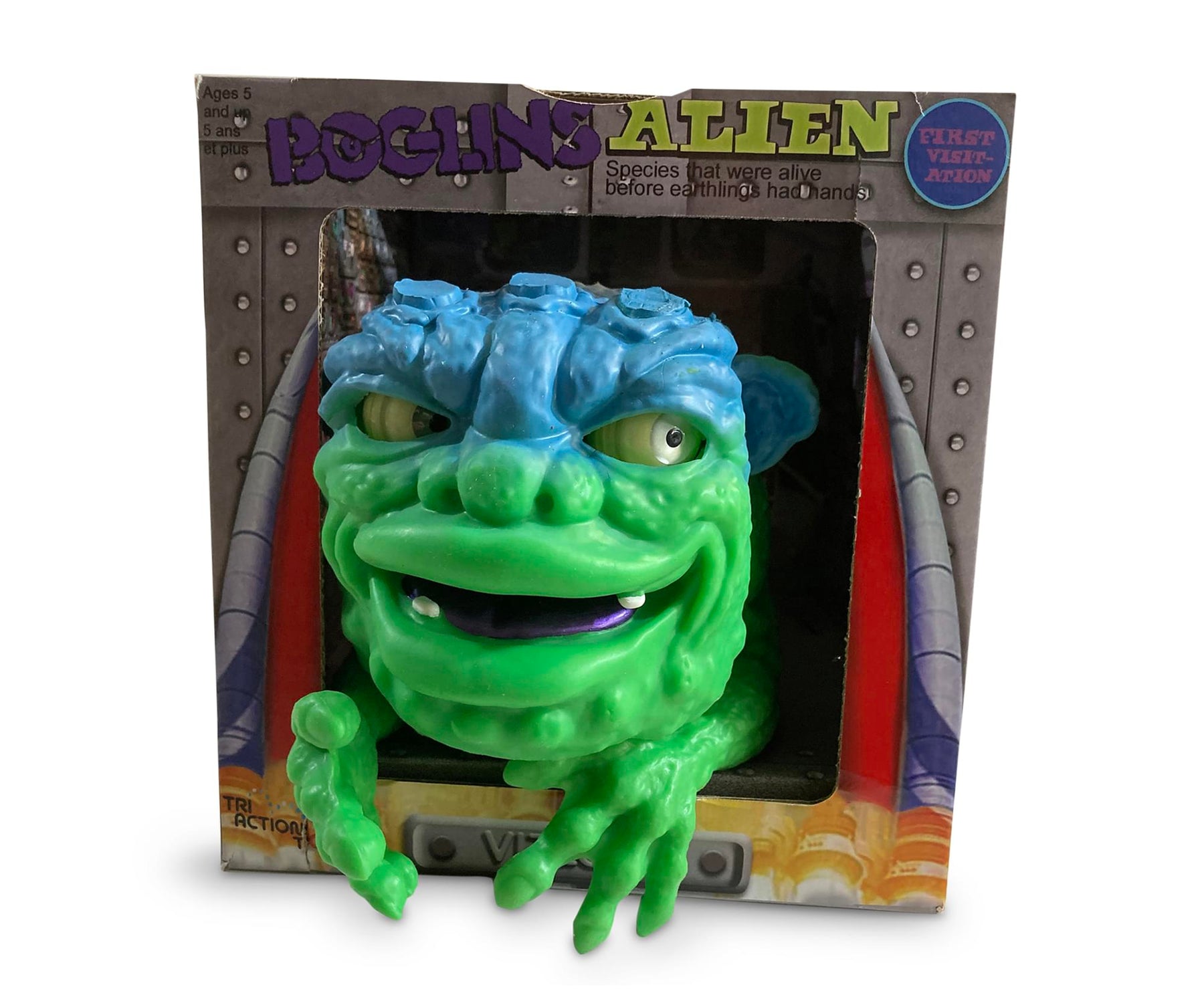 Boglins 8-Inch Foam Monster Puppet | Alien Vizlobb