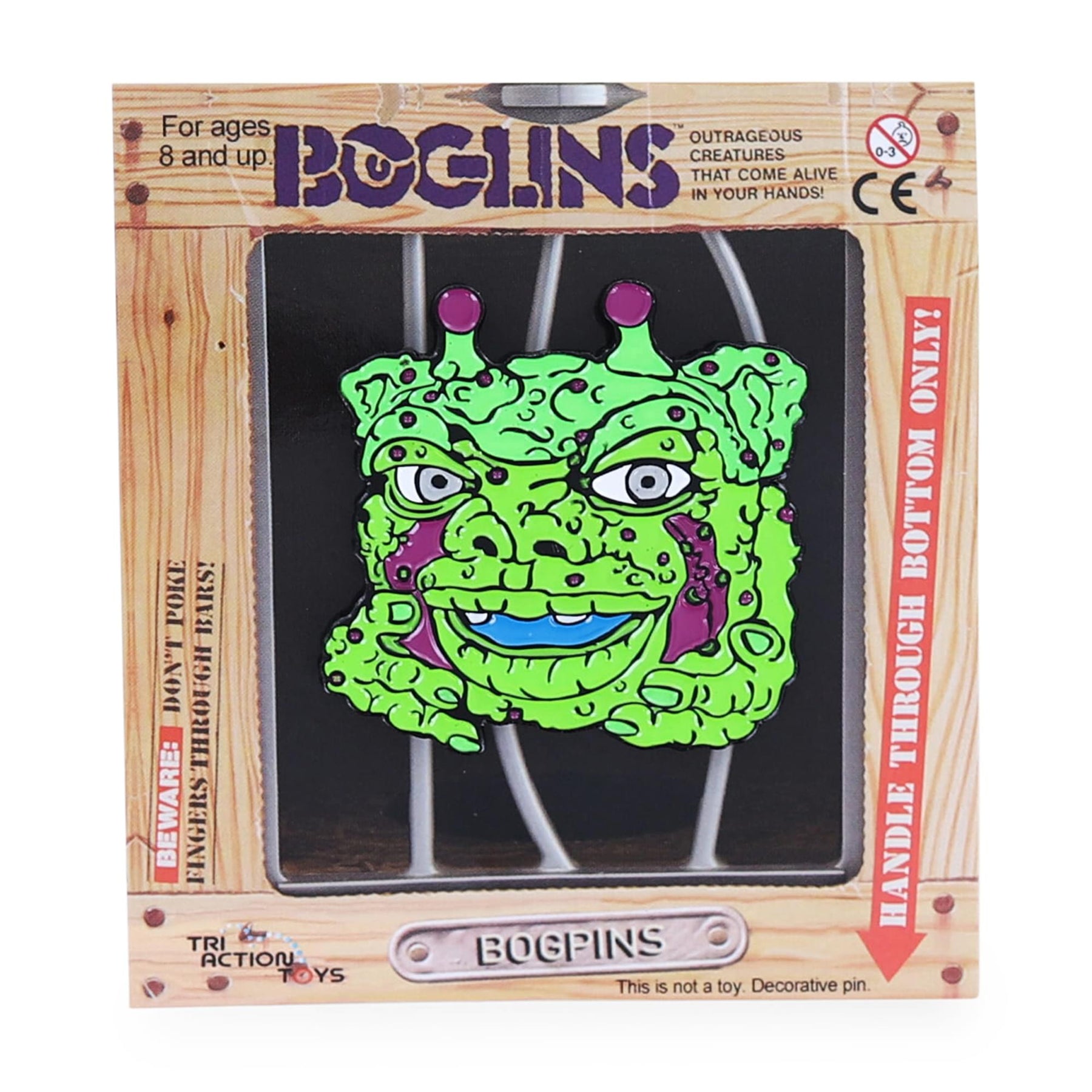 Boglins Alien Dwizork Enamel Collector Pin