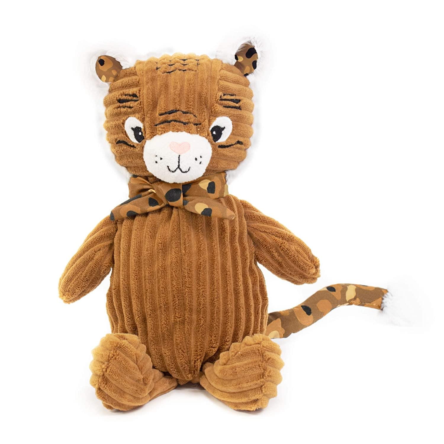 Les Deglingos Big Simply Plush Animal In Tube | Speculos the Tiger