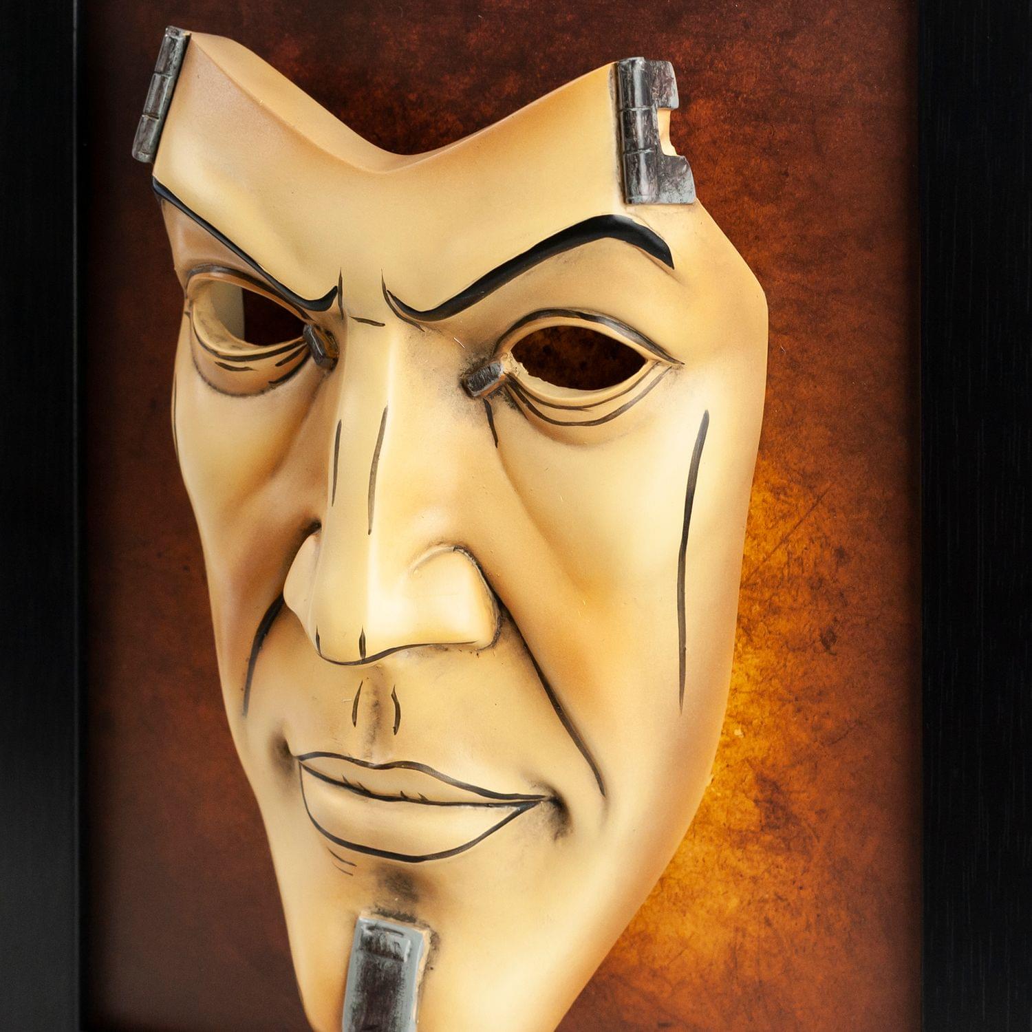 Borderlands 2 Handsome Jack Wall Art | Hand-Painted Mask
