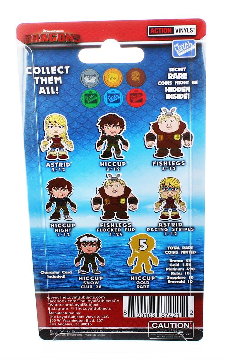 How To Train Your Dragon 3.25" Action Vinyl: Fishlegs (Flocked Fur)