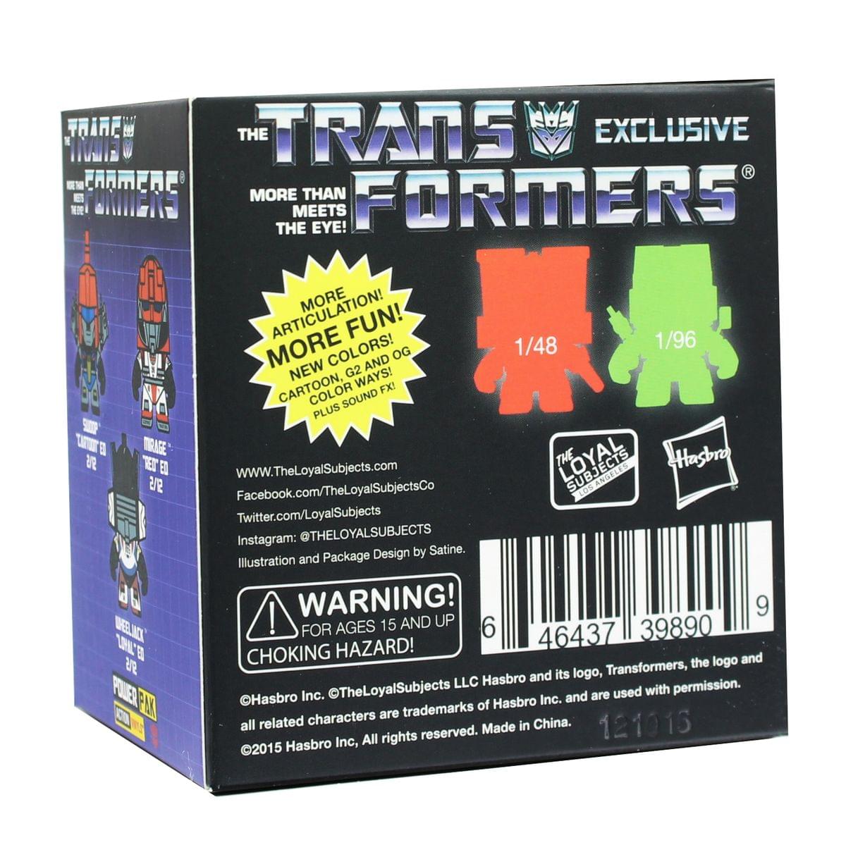 Transformers Blind Box 3" Action Vinyls Series 2, One Random