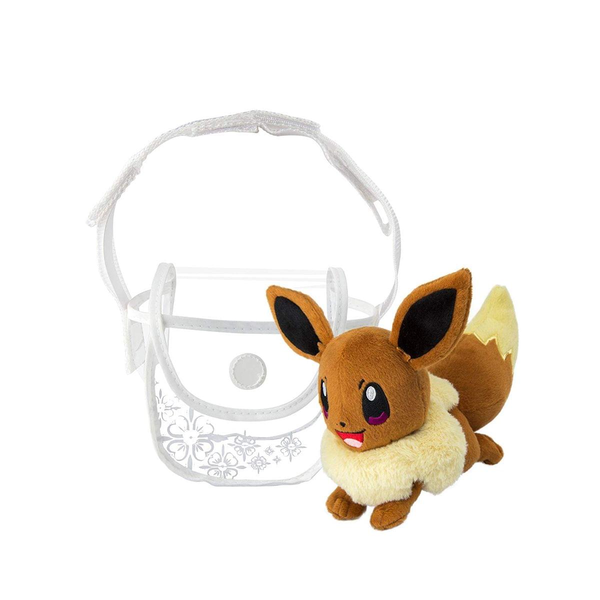 Pokemon Petite Pals 6-Inch Shoulder Plush Eevee Free Shipping