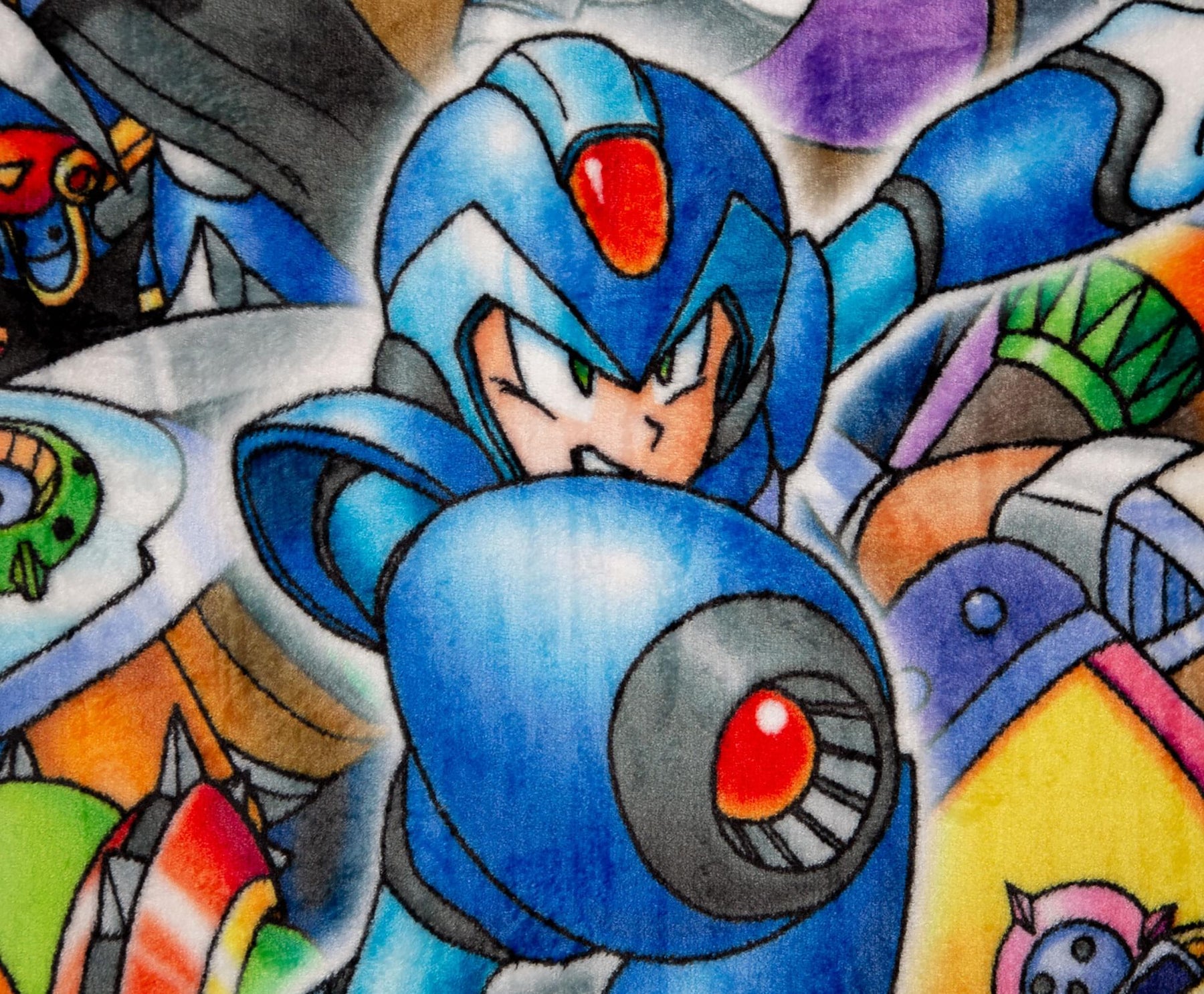 Mega Man X Fleece Throw Blanket | 45 x 60 Inches