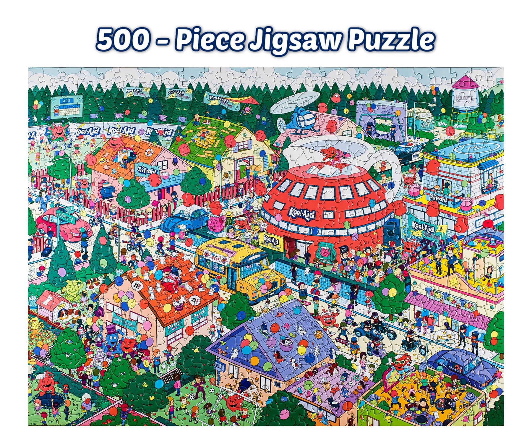 Kool-Aid Find-It 500 Piece Jigsaw Puzzle