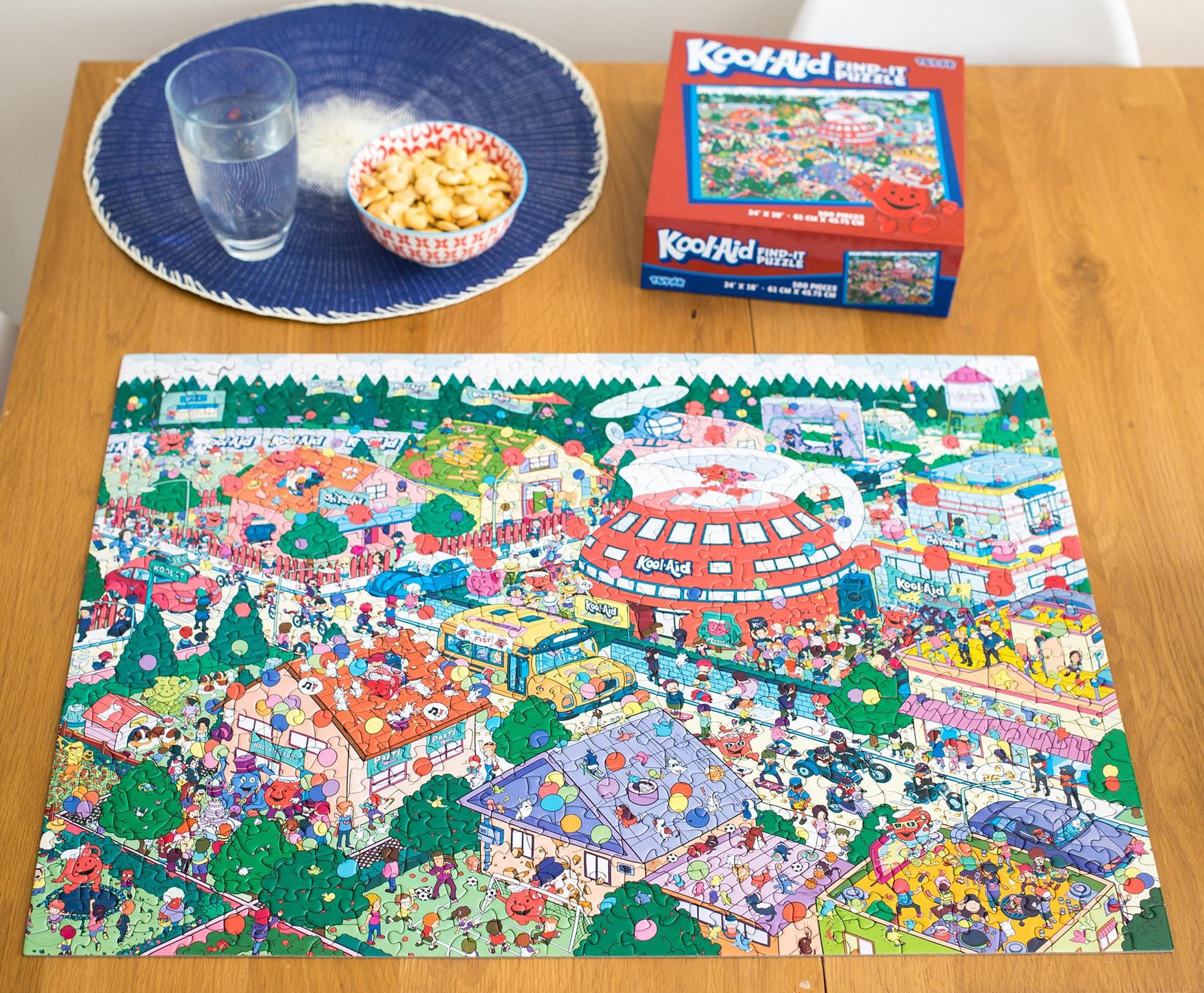 Kool-Aid Find-It 500 Piece Jigsaw Puzzle