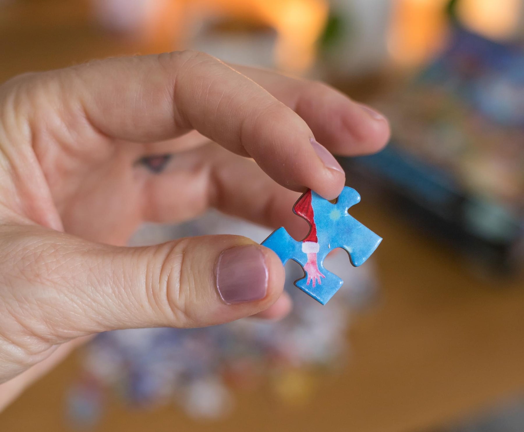 Santa's Coming to Town Christmas Holiday 1000 Piece Jigsaw Puzzle