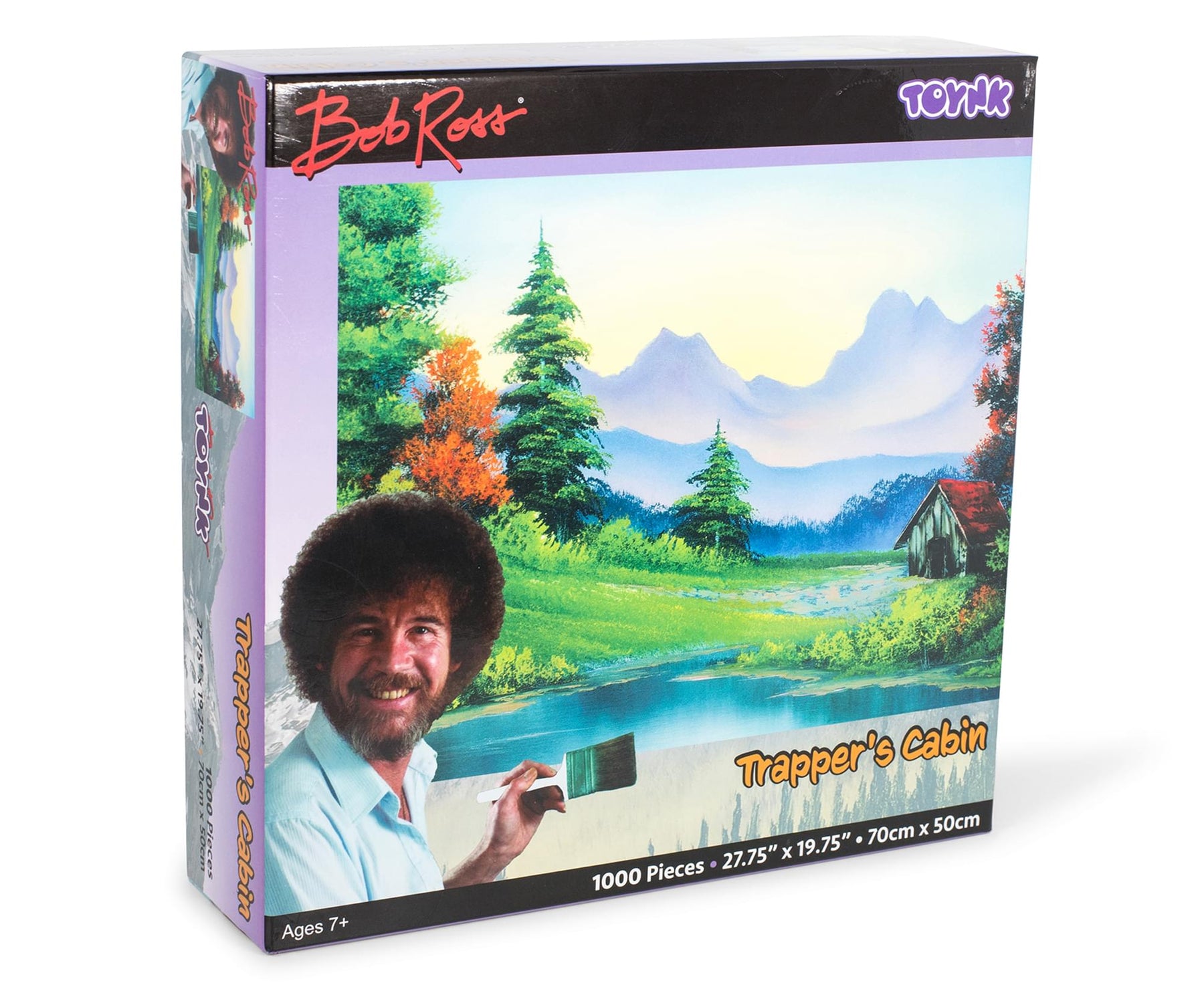 Bob Ross Trapper's Cabin Nature Puzzle | 1000 Piece Jigsaw Puzzle