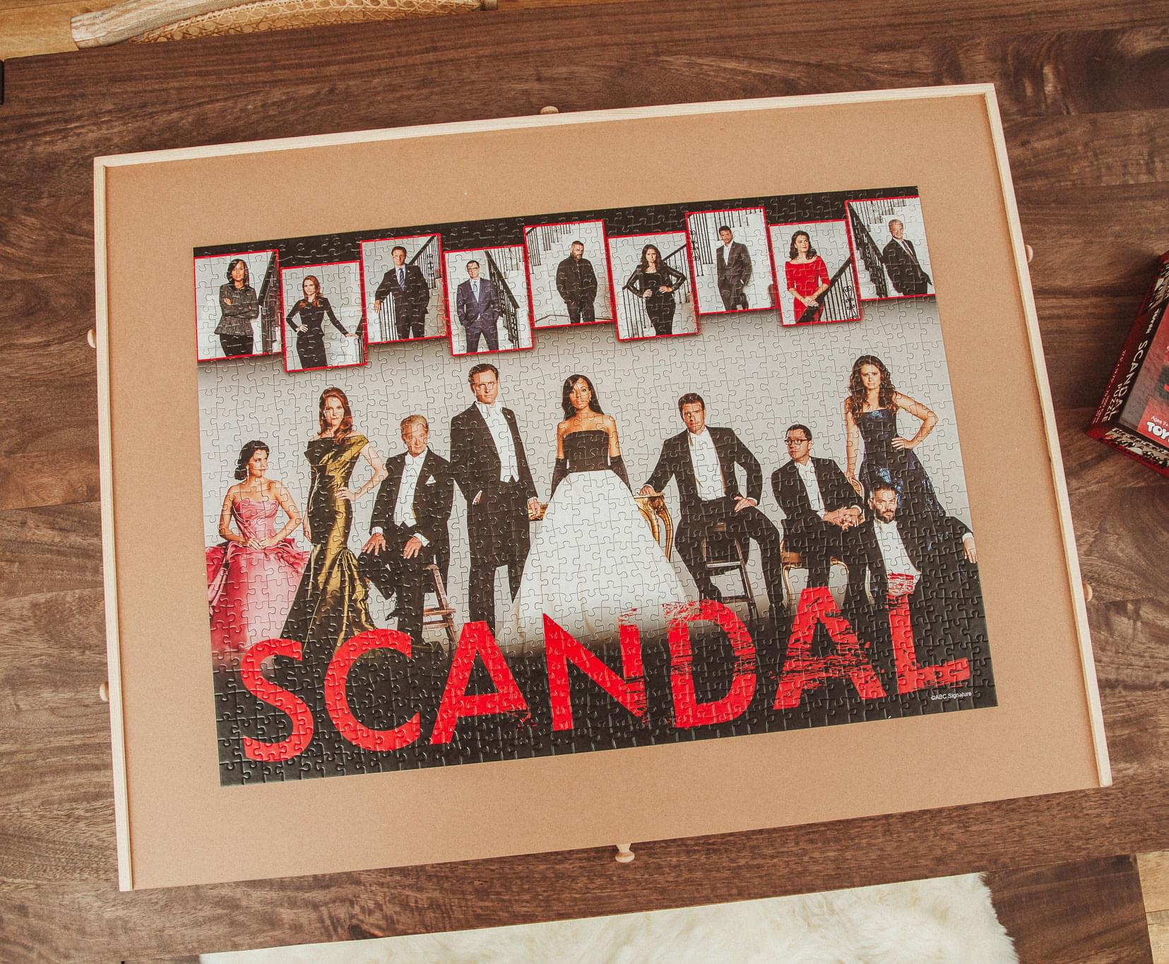 Scandal Cast Collage 1000 Piece Jigsaw Puzzle