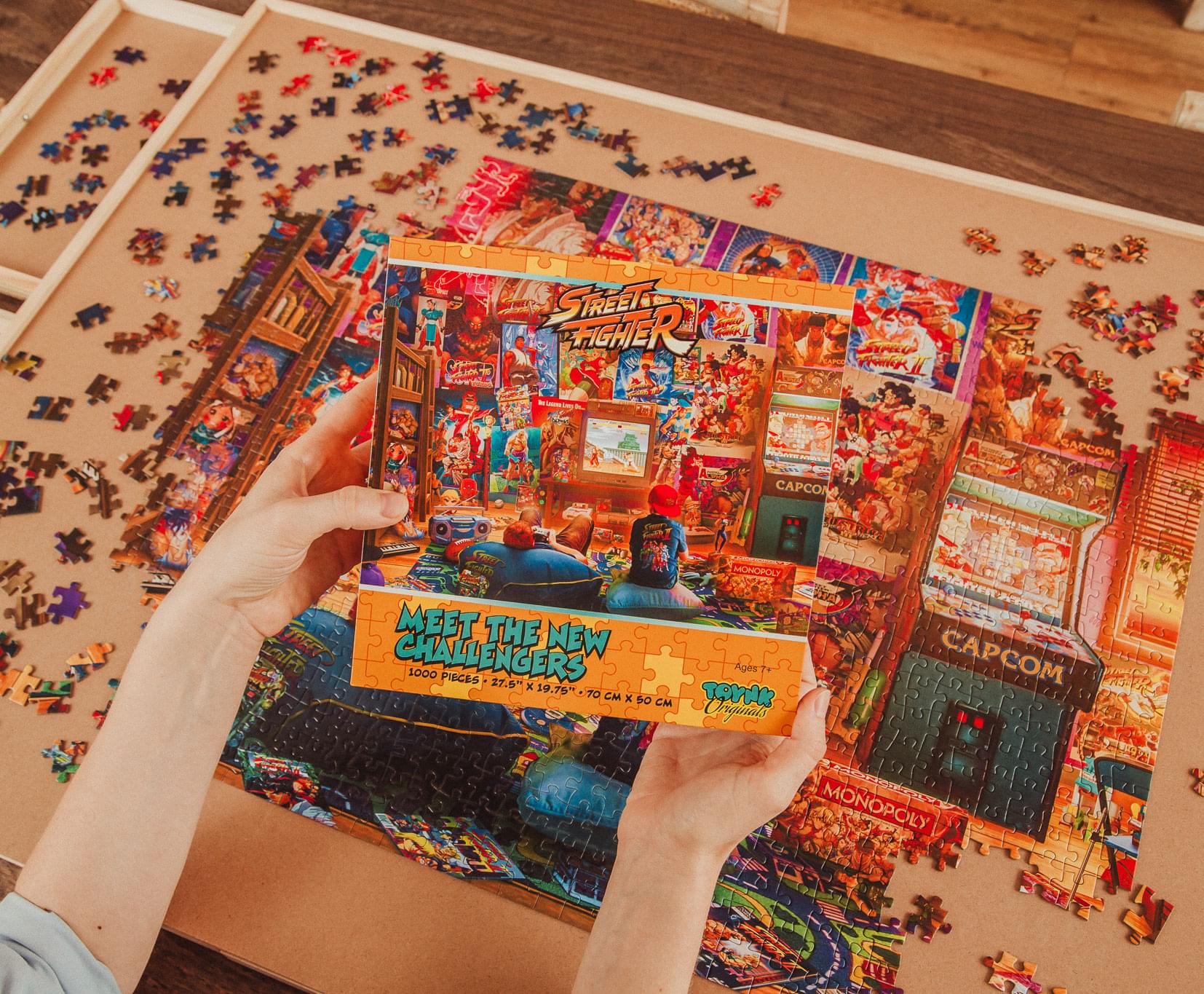 Street Fighter Meet the New Challengers 1000 Piece Jigsaw Puzzle