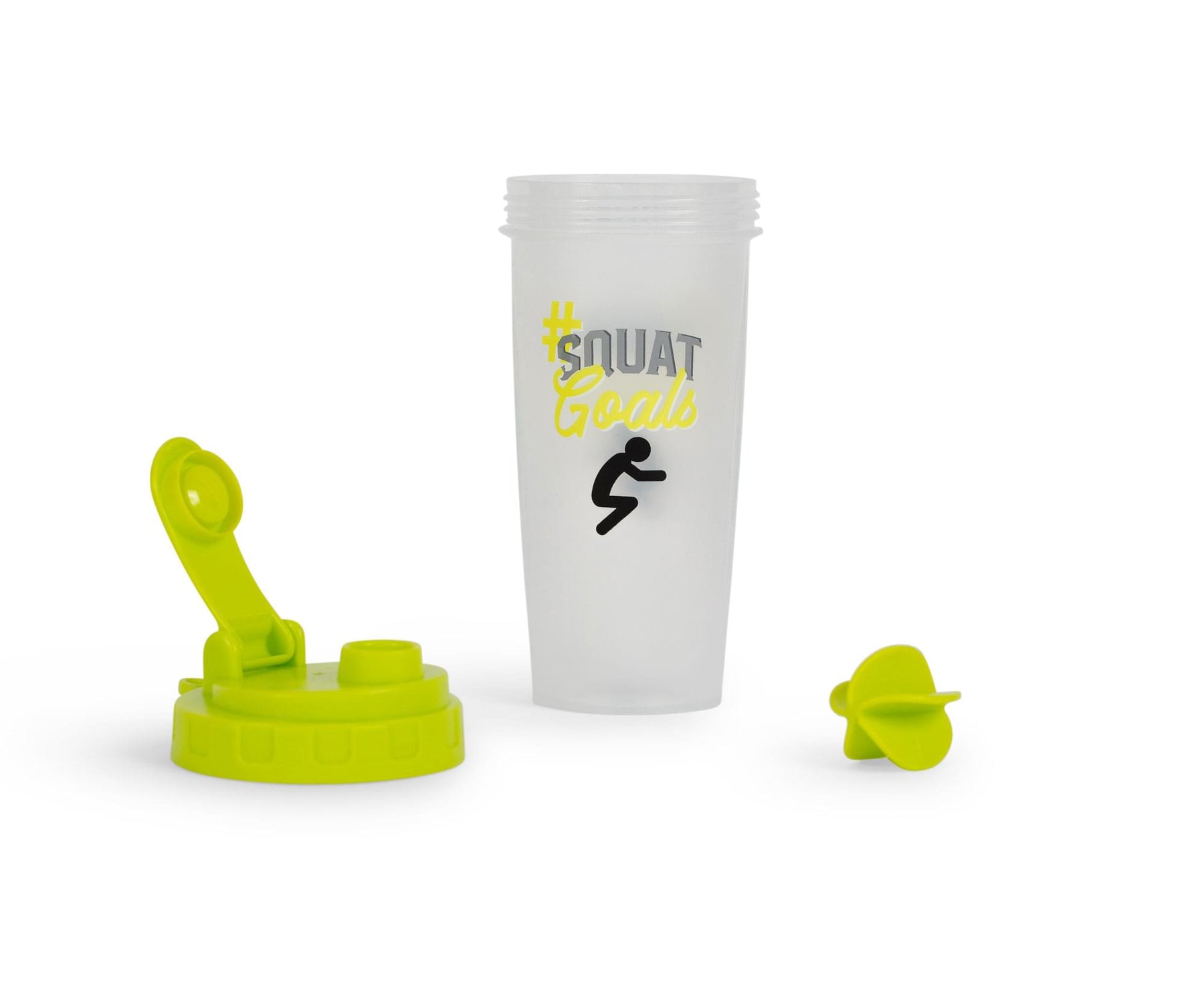 "#SquatGoals" Plastic Shaker Bottle | Holds 20 Ounces
