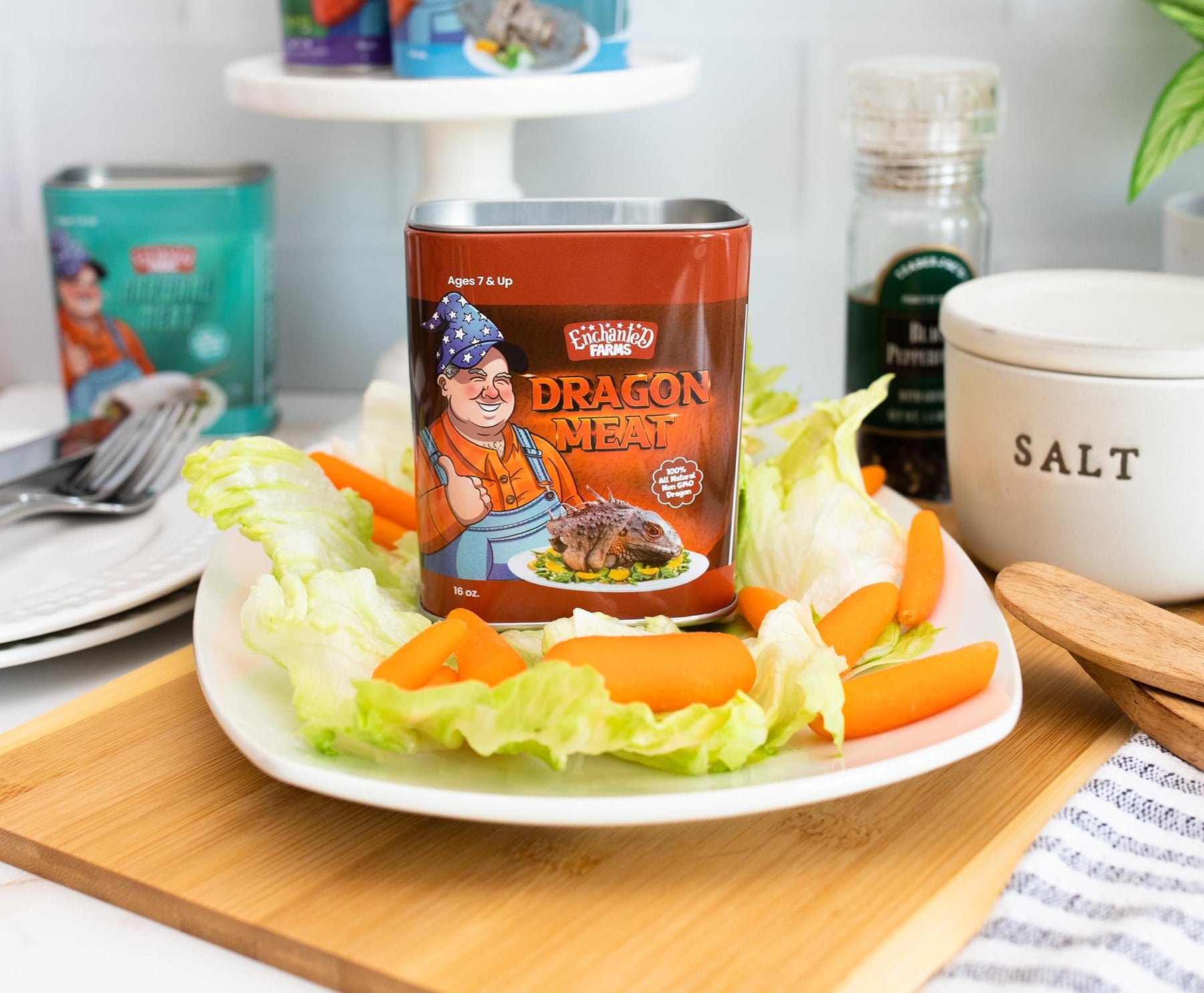 Canned Meat Dragon Plush Toy Gag Gift | Toynk Exclusive