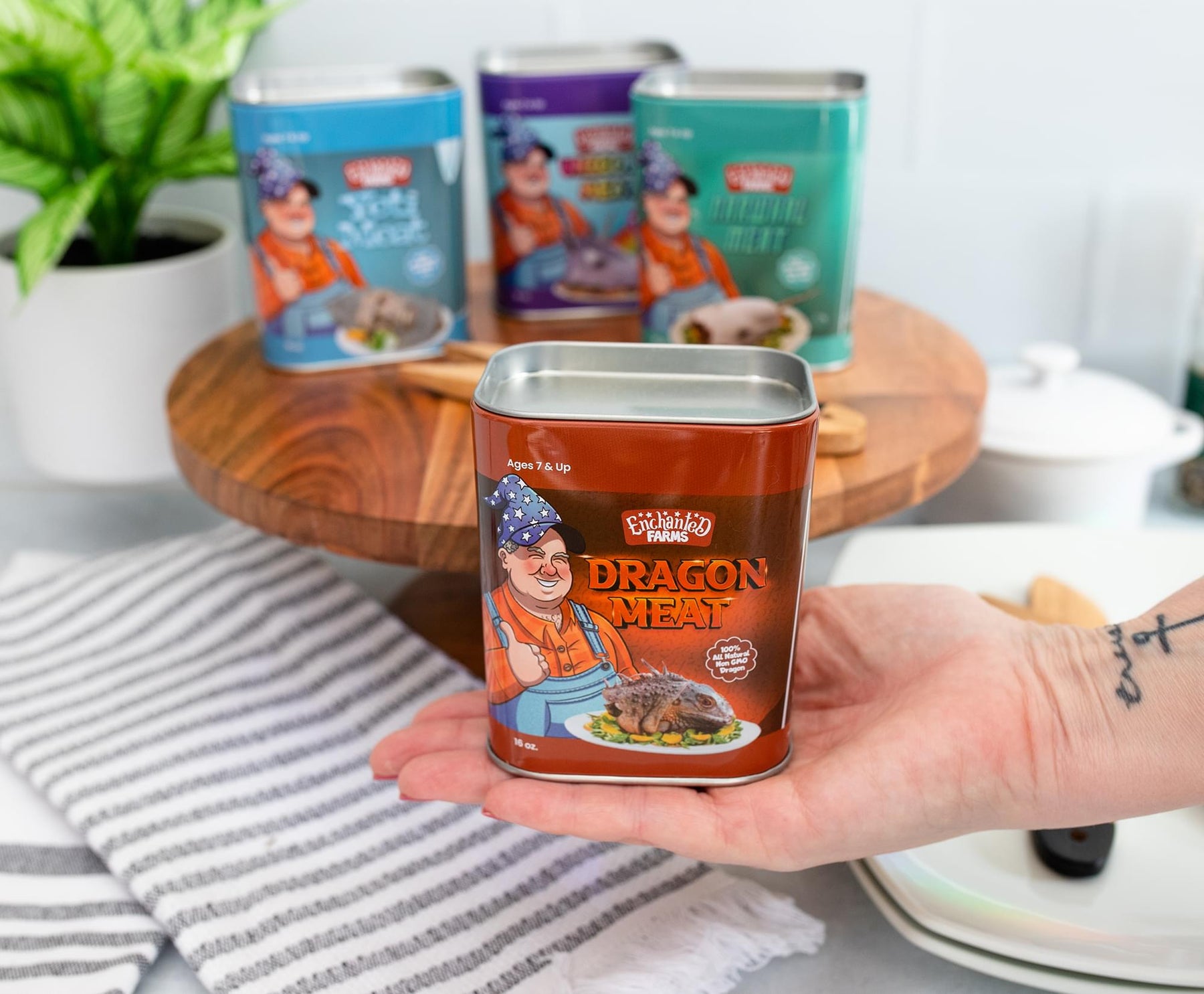 Canned Meat Dragon Plush Toy Gag Gift | Toynk Exclusive