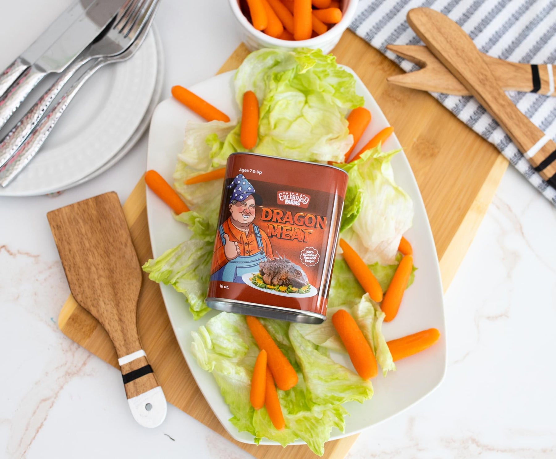 Canned Meat Dragon Plush Toy Gag Gift | Toynk Exclusive