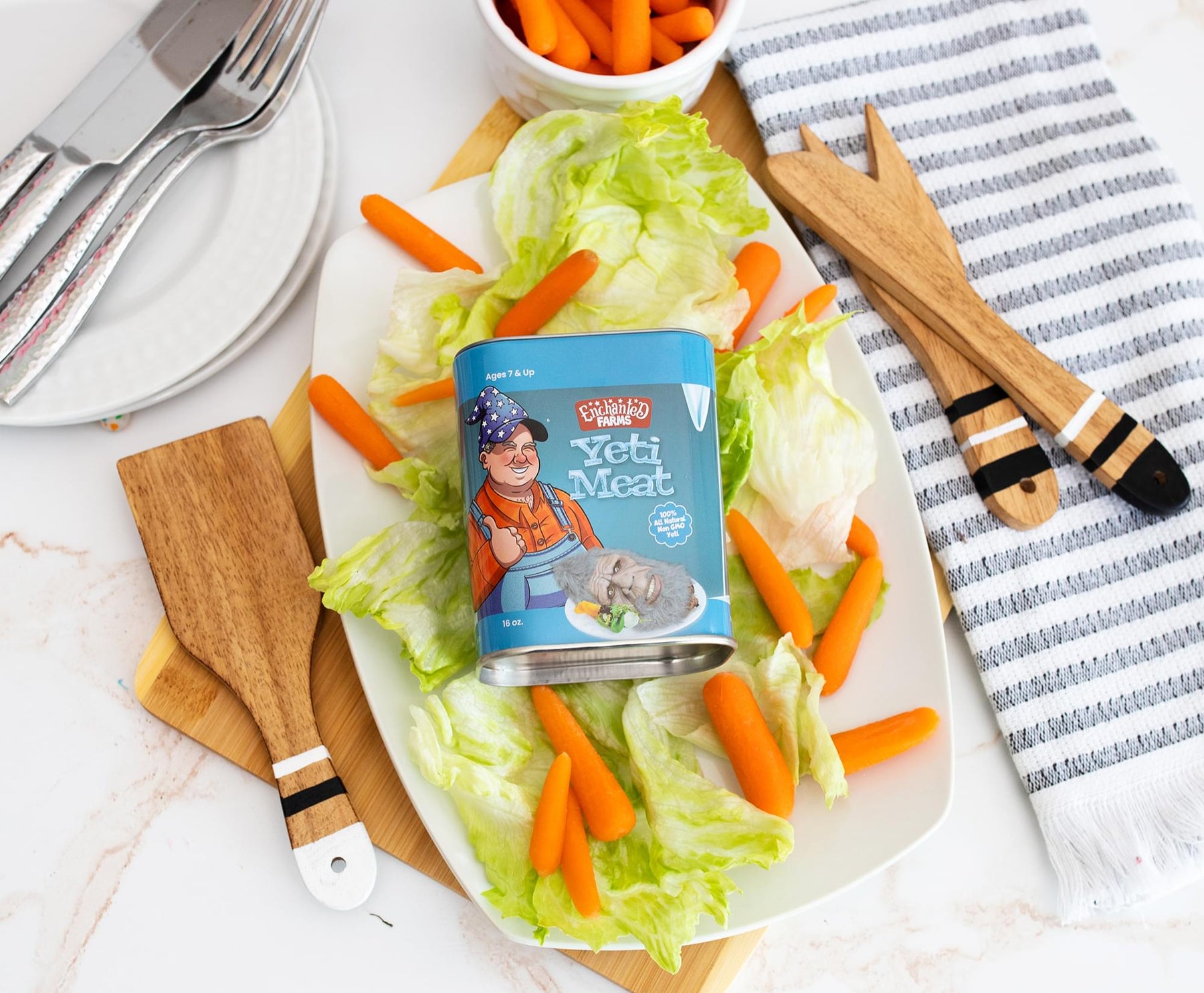 Canned Meat Yeti Plush Toy Gag Gift | Toynk Exclusive