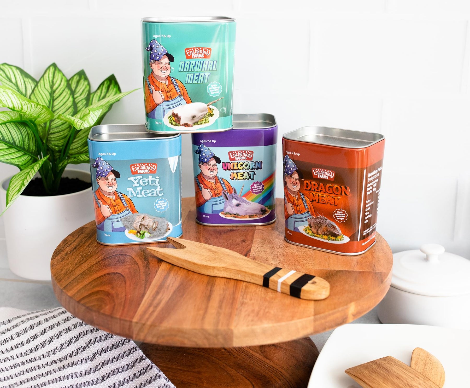 Canned Meat Yeti Plush Toy Gag Gift | Toynk Exclusive