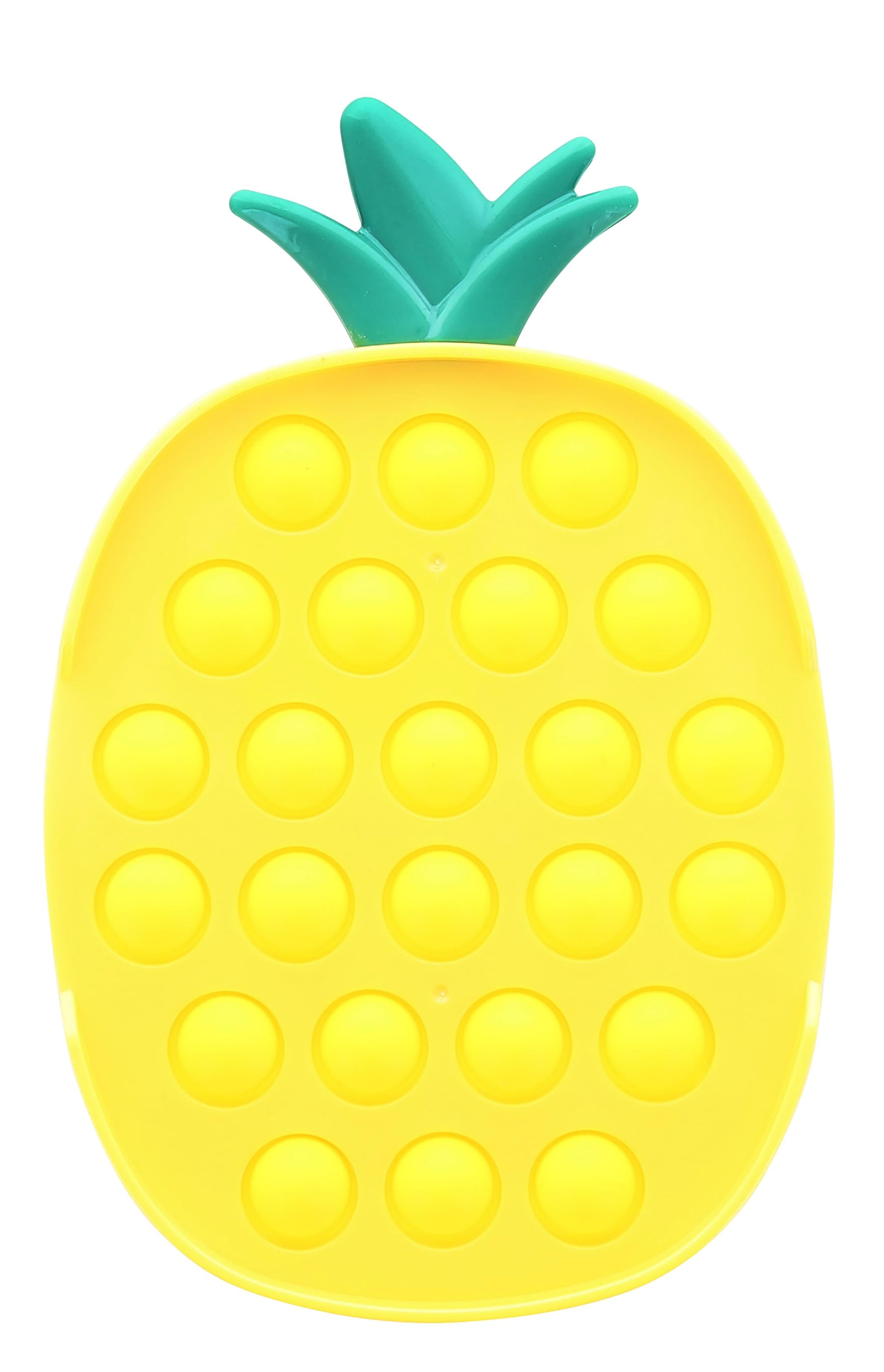 Pop Fidget Toy 24-Button Yellow Pineapple Silicone Bubble Popping Game
