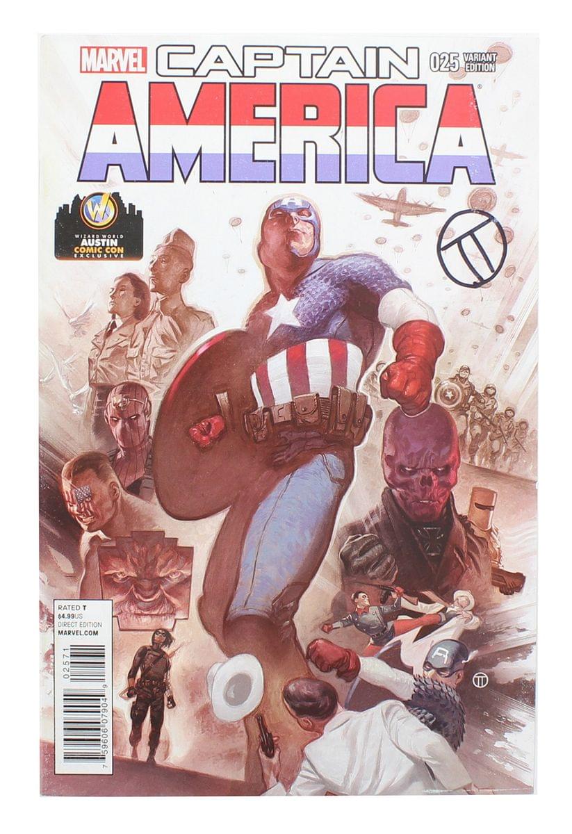 Captain America #25 | WW Austin 2014 Cover | AUTOGRAPHED
