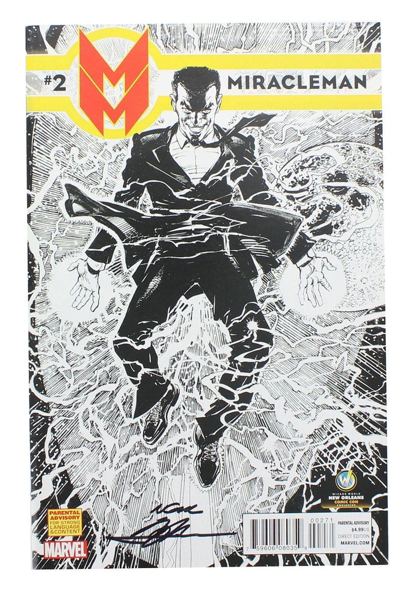 Marvel Miracleman #2 | WW New Orleans B&W | AUTOGRAPHED | Free Shippin