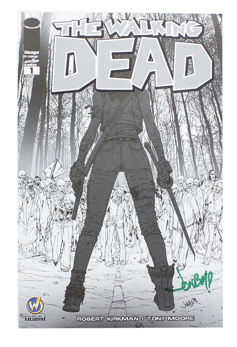 Image Comics The Walking Dead #1 | WW Reno B&W Cover | AUTOGRAPHED