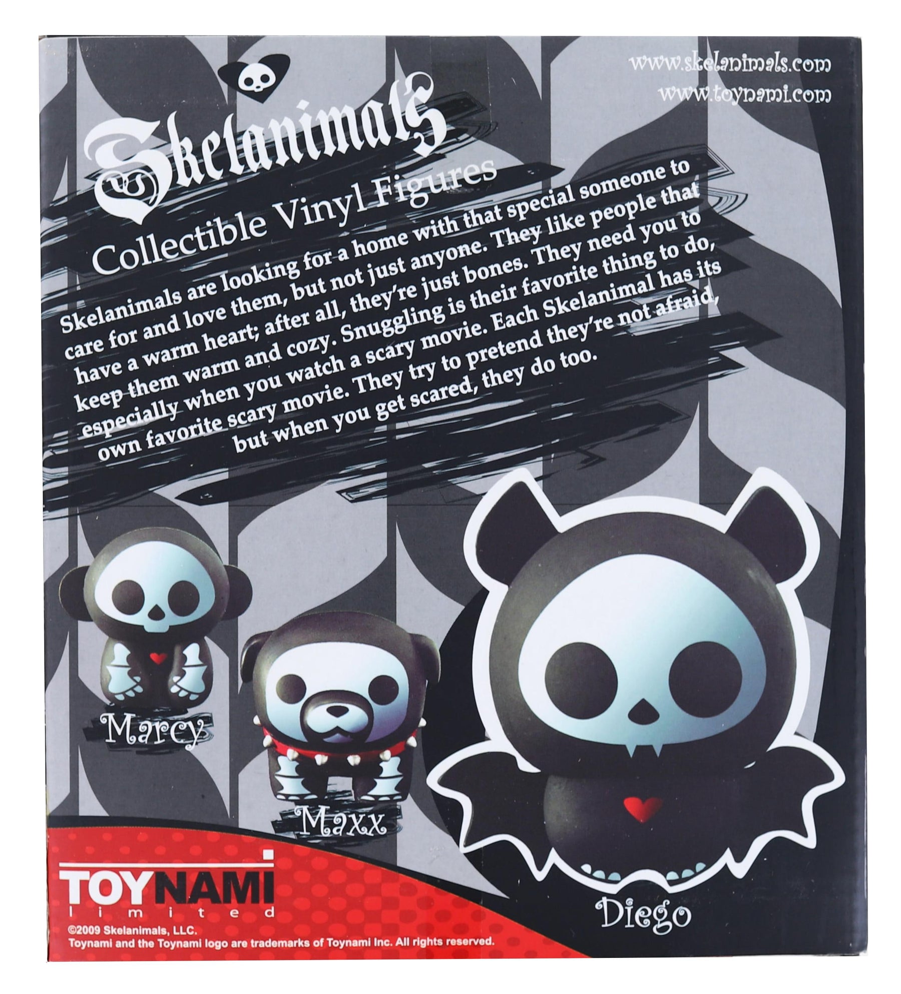Skelanimals 4.5 Inch Collectible Vinyl Figure | Diego the Bat