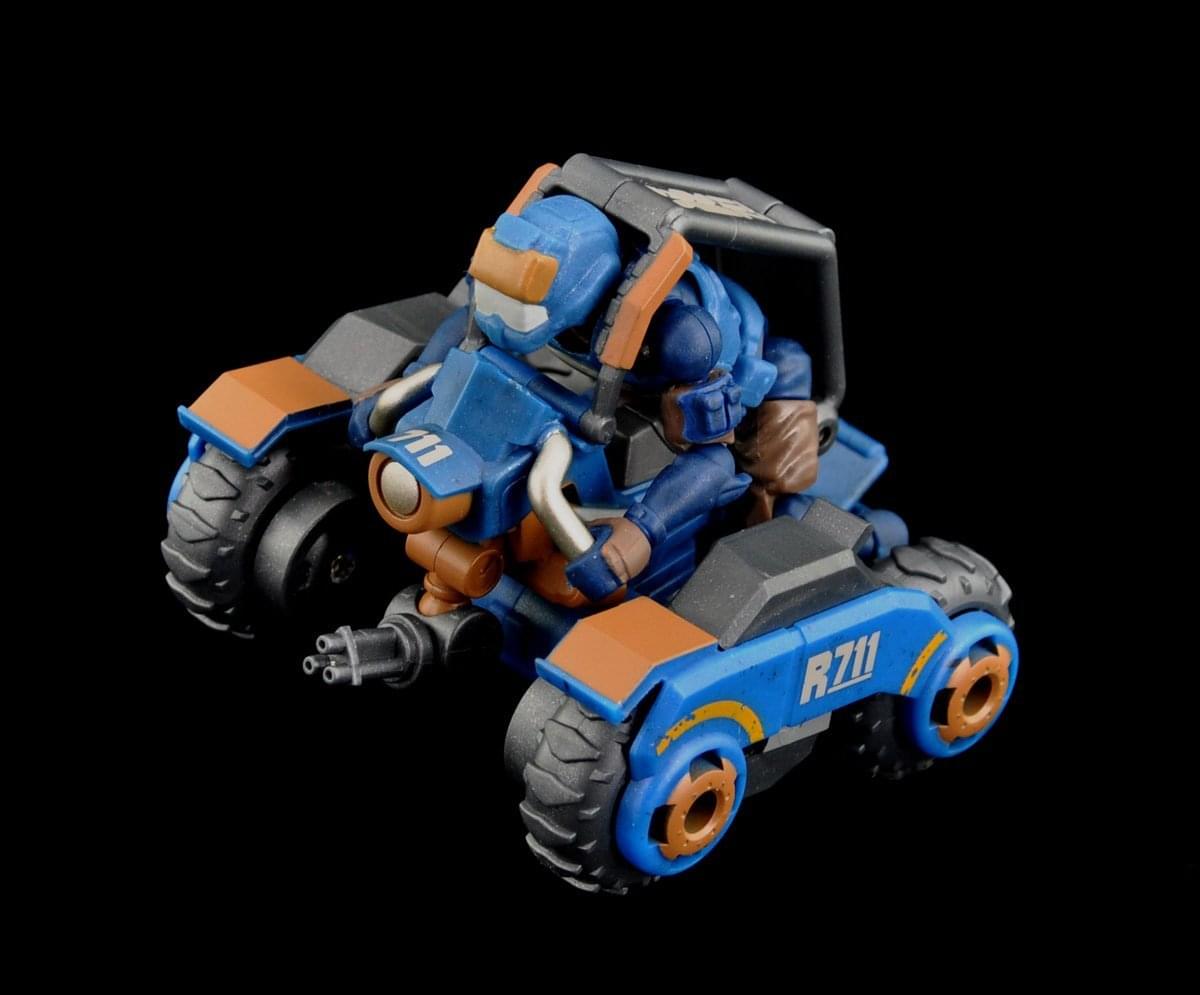 Acid Rain B2Five 1:28 R711 Speeder MK1r & Pilot Figure Set