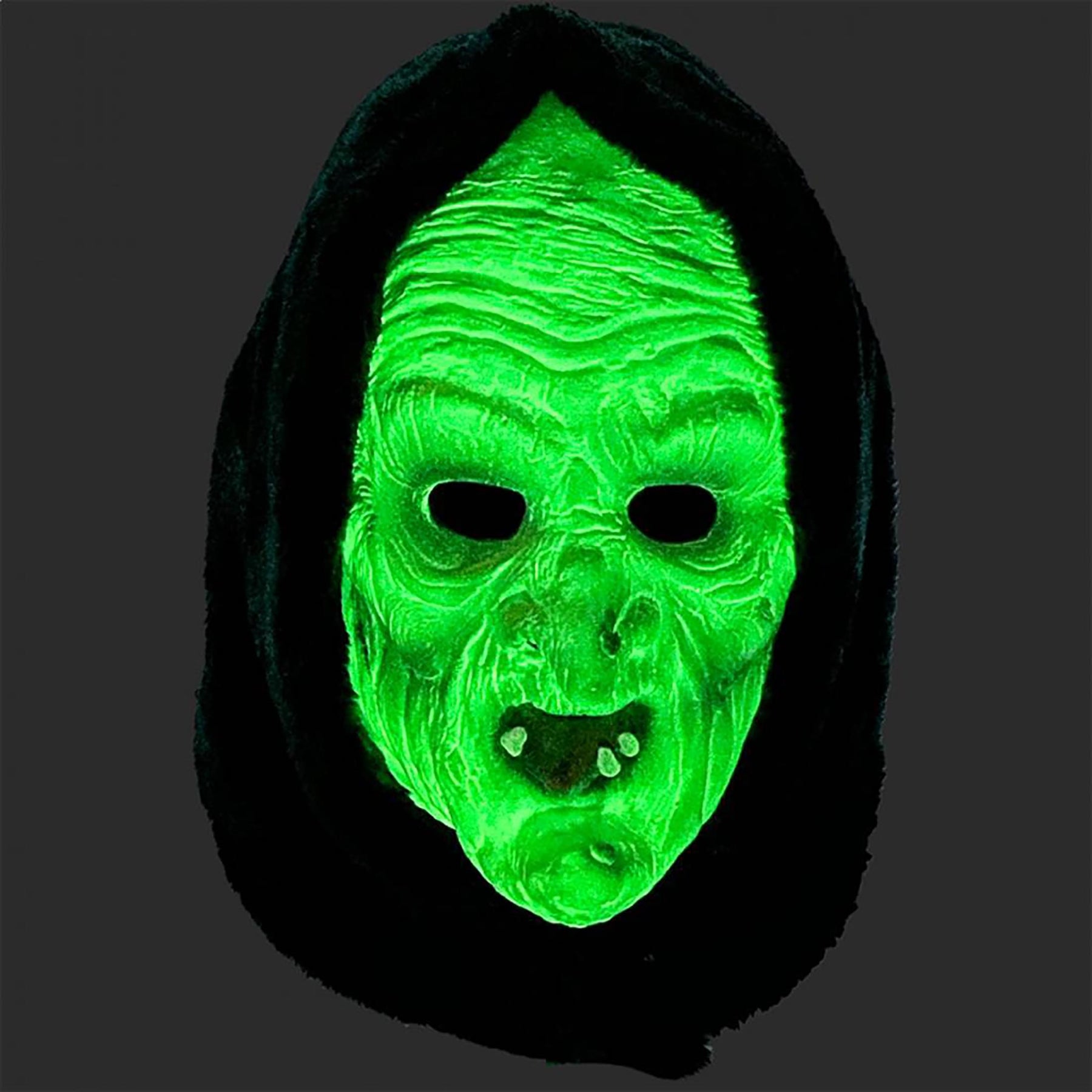 Halloween III Season Of The Witch Adult Witch Mask With Glow Paint