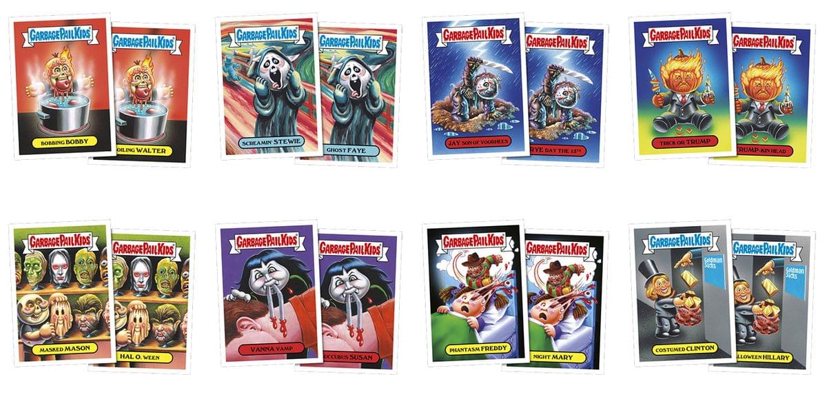 2016 GPK American as Apple Pie in Your Face: Halloween, Complete Set