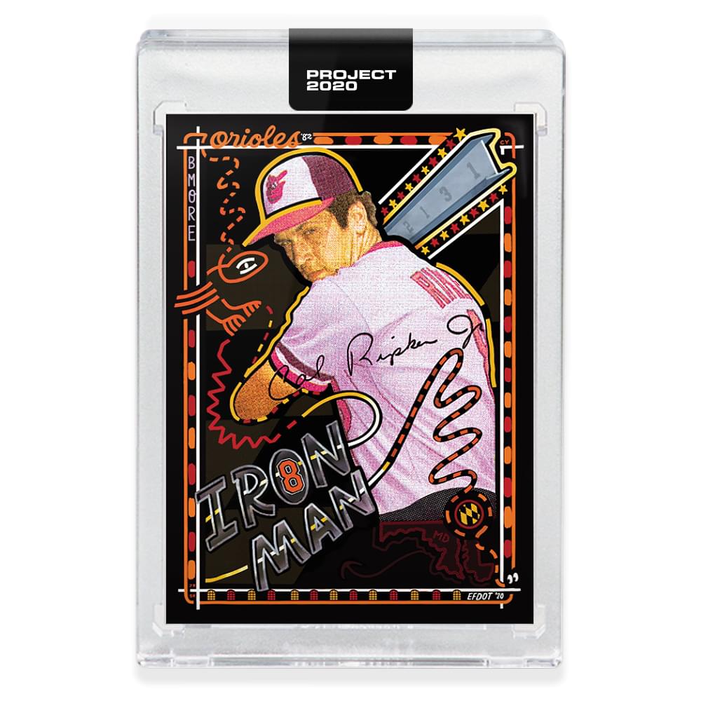 Topps PROJECT 2020 Card 173 - 1982 Cal Ripken Jr by Efdot