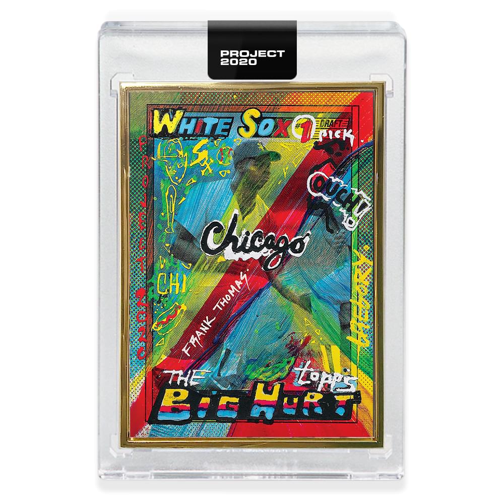 Topps PROJECT 2020 Card 174 - 1990 Frank Thomas by Gregory Siff