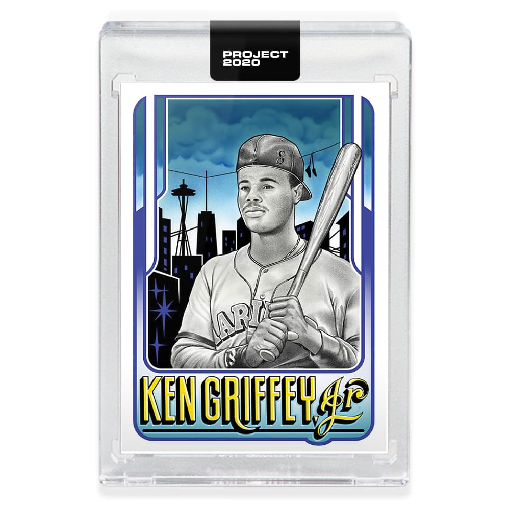 Topps 2020 Card 177 - 1989 Ken Griffey Jr. by Mister Cartoon | Free Sh