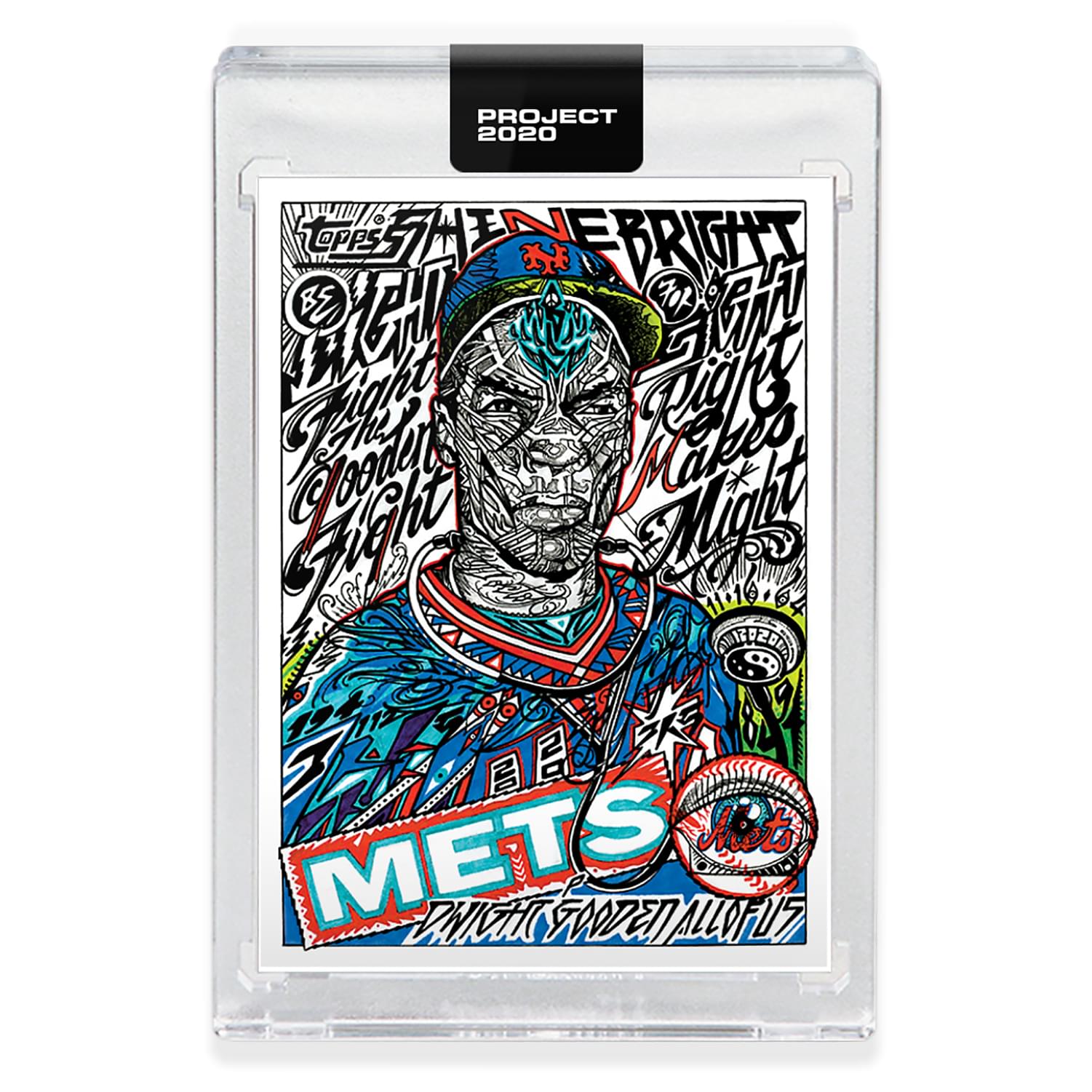 Topps PROJECT 2020 Card 258 - 1985 Dwight Gooden by JK5