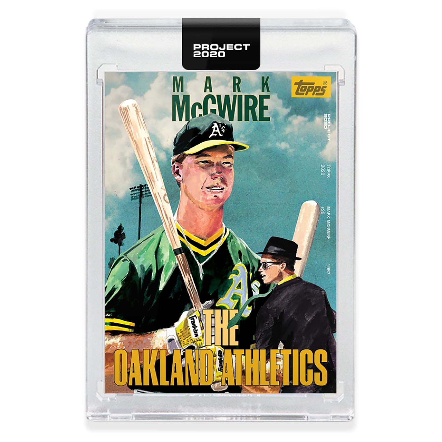 Topps PROJECT 2020 Card 283 - 1987 Mark McGwire by Jacob Rochester