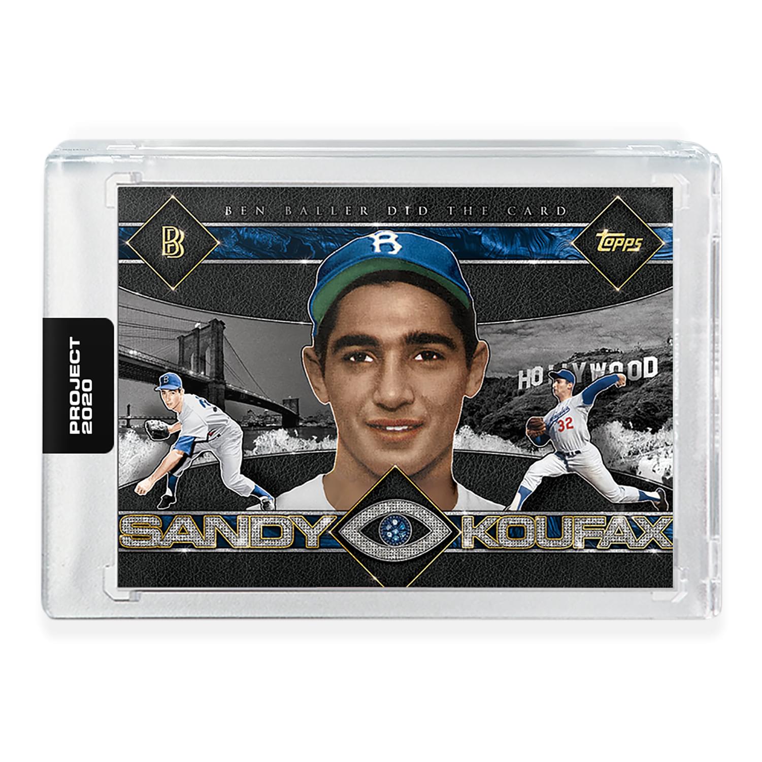 Topps PROJECT 2020 Card 396 - 1955 Sandy Koufax by Ben Baller