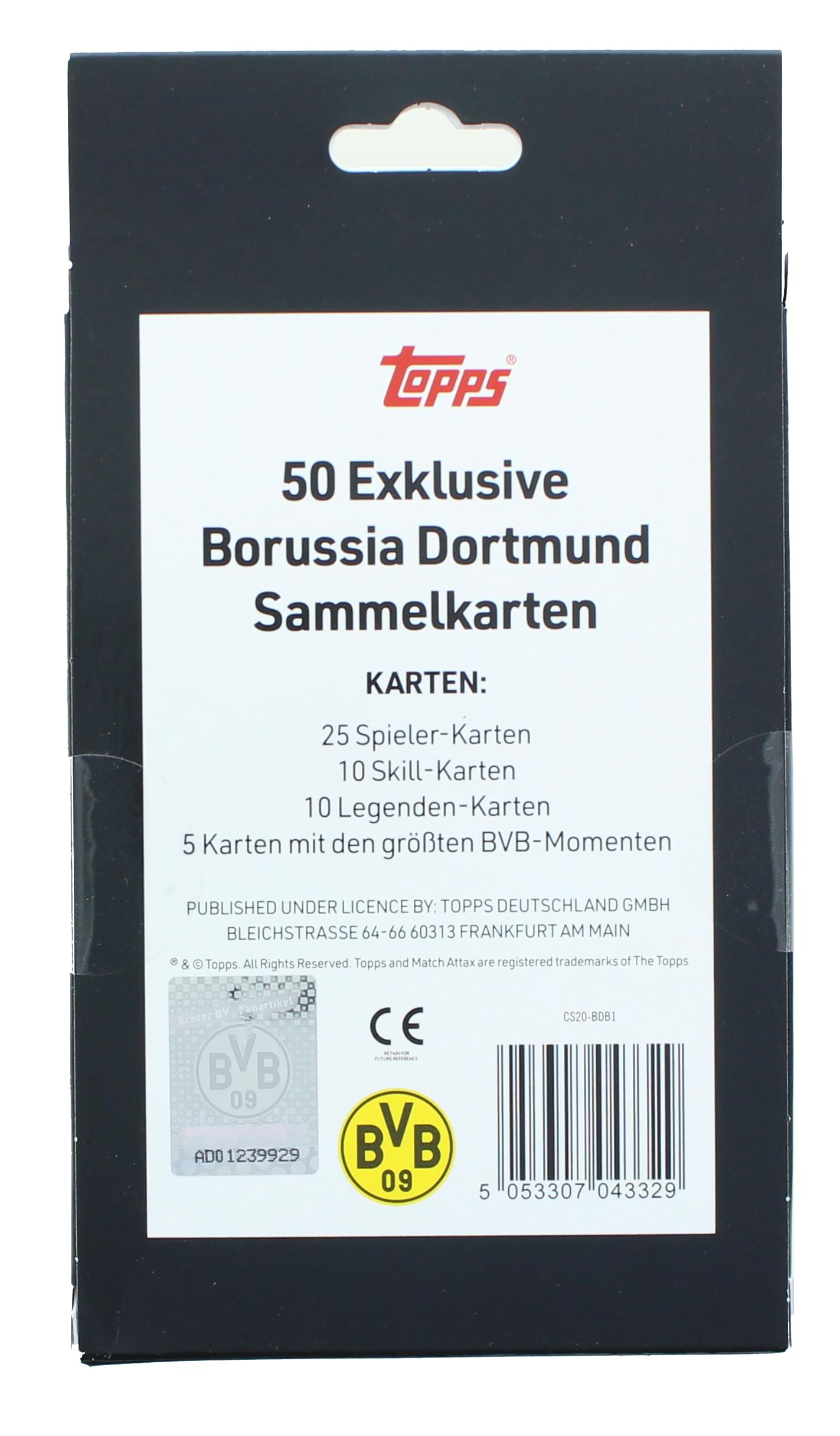 Topps BVB Curated Trading Card Set | Designed by the Players | 50 Cards