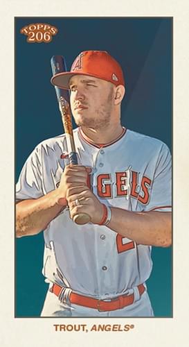 MLB Topps 2021 206 Wave 1 Baseball Trading Card Pack (10 Cards)