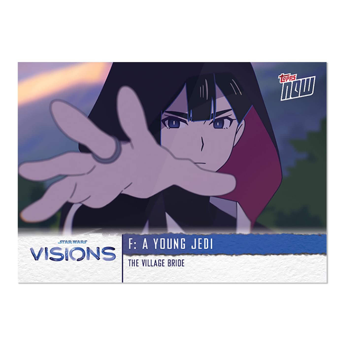 Star Wars Visions 2021 TOPPS NOW 5-Card Pack | The Village Bride