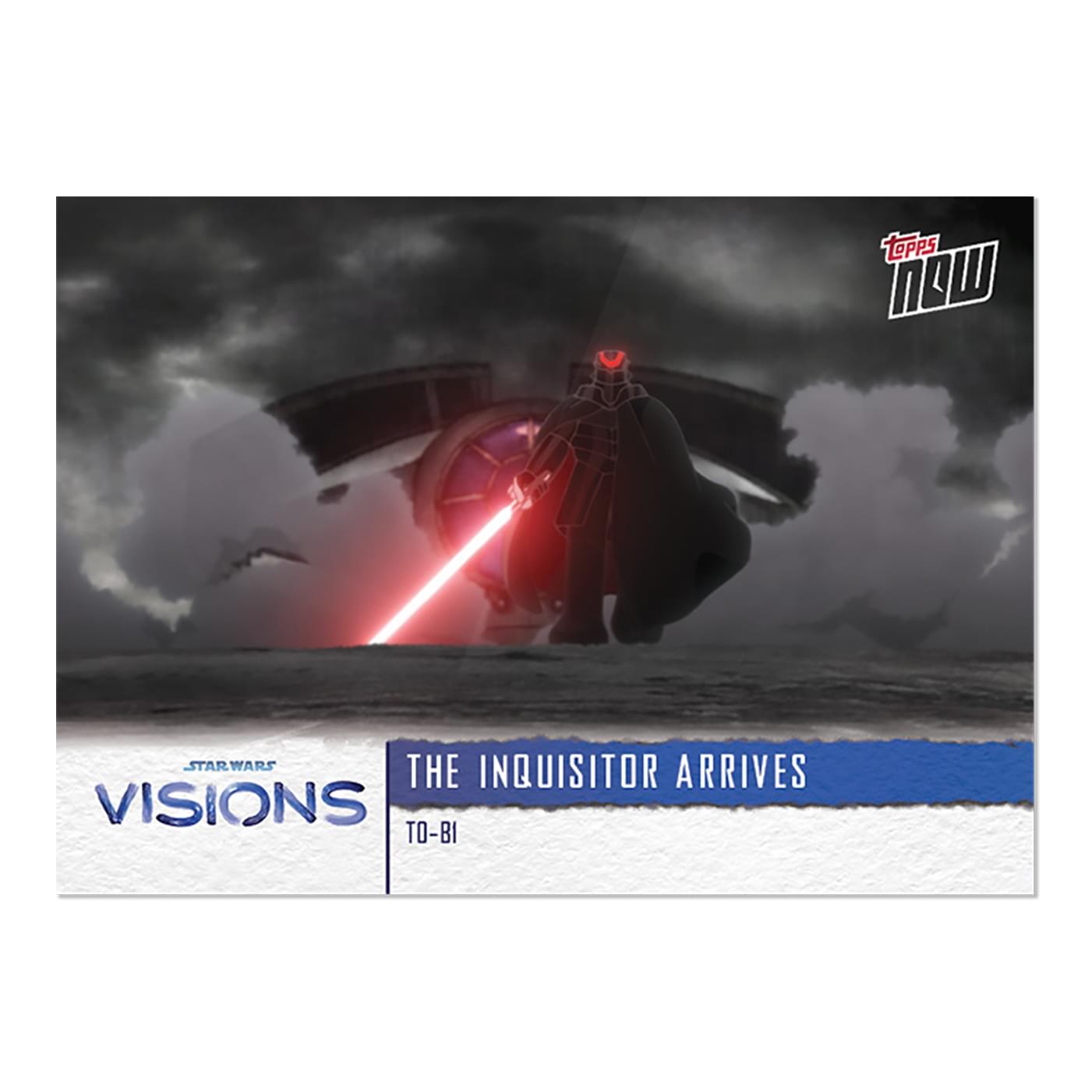 Star Wars Visions 2021 TOPPS NOW 5-Card Pack | T0-B1