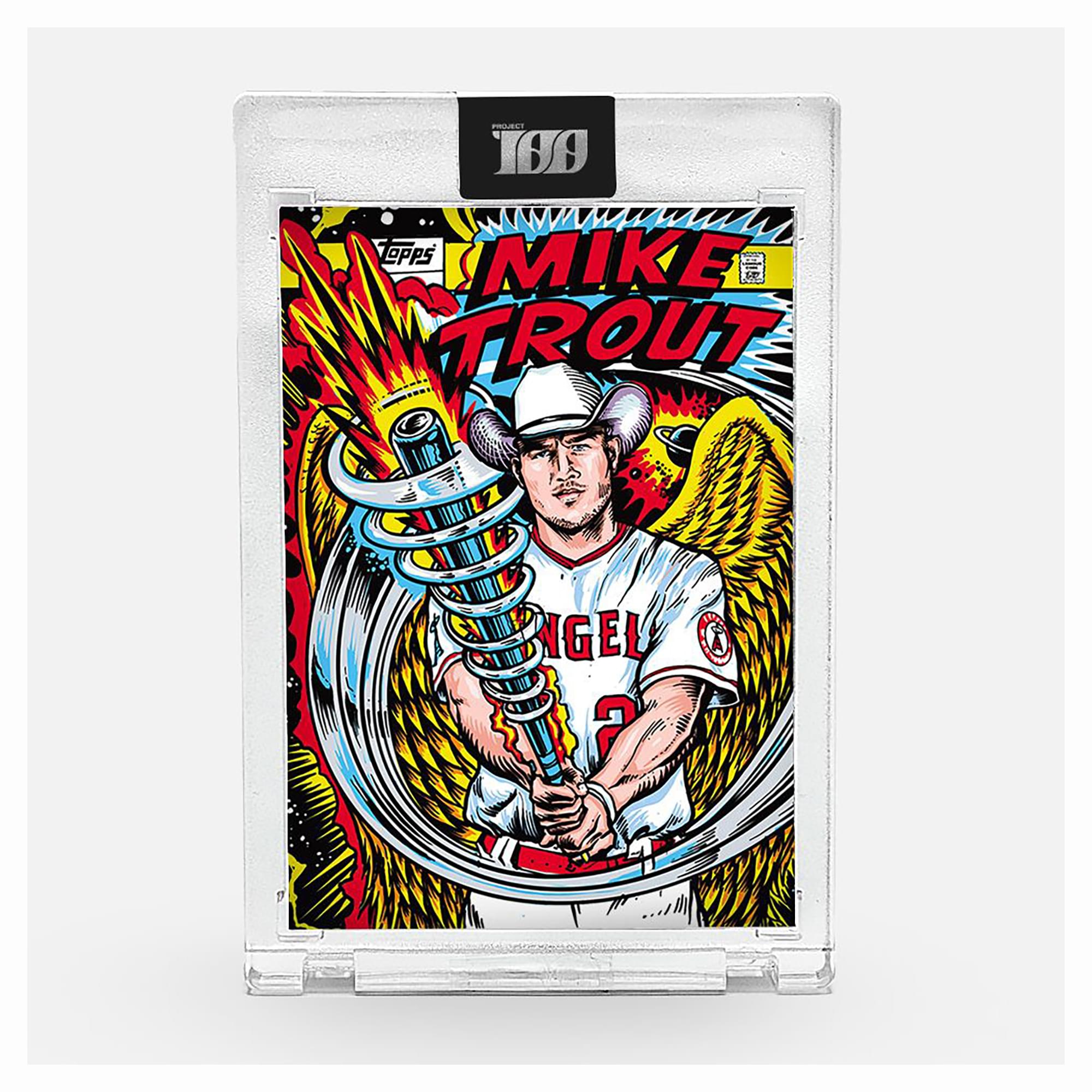 Topps MLB Project 100 Card 41 | Mike Trout by L'Amour Supreme