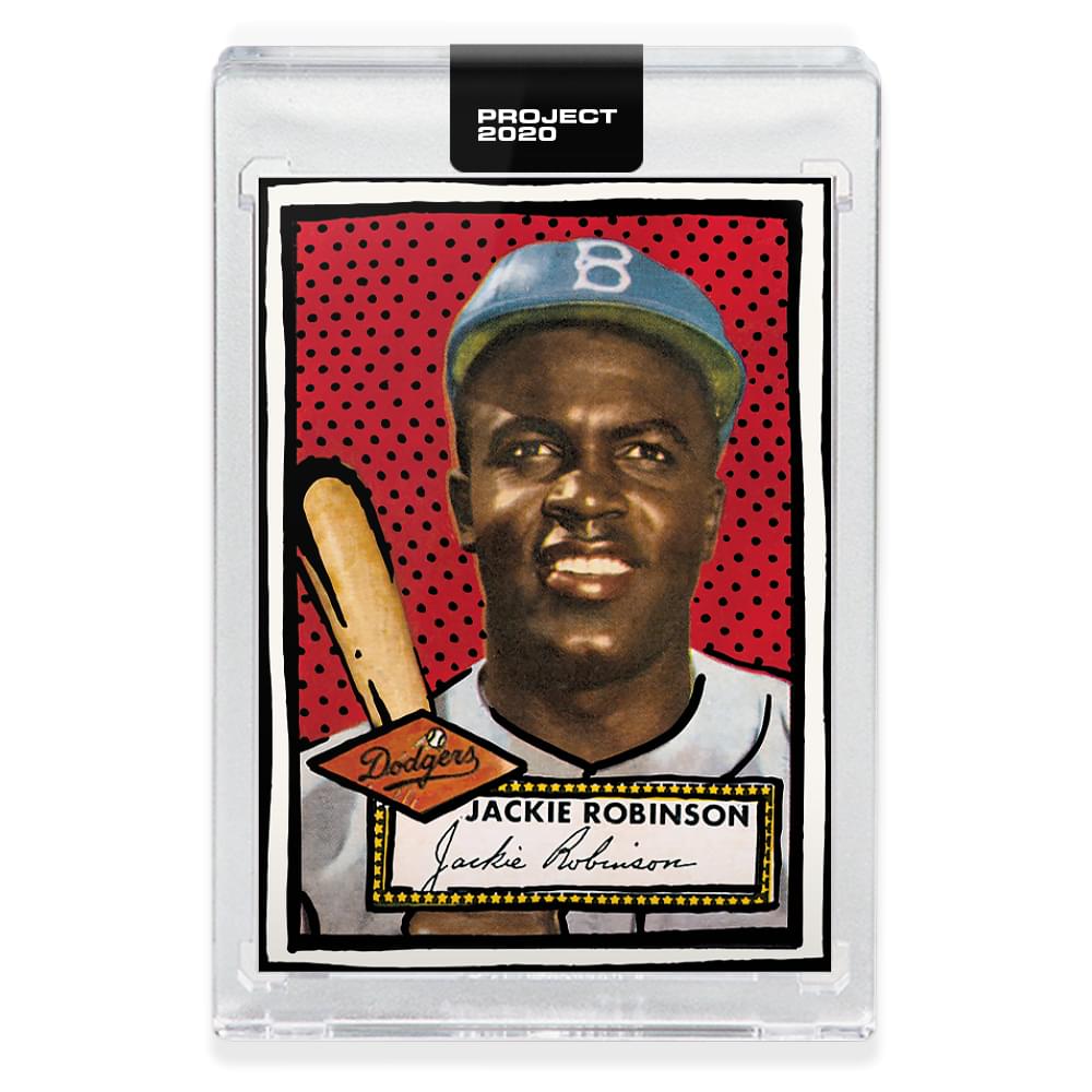 Topps 2020 Card 98 - 1952 Jackie Robinson by Joshua Vides | Free Shipp