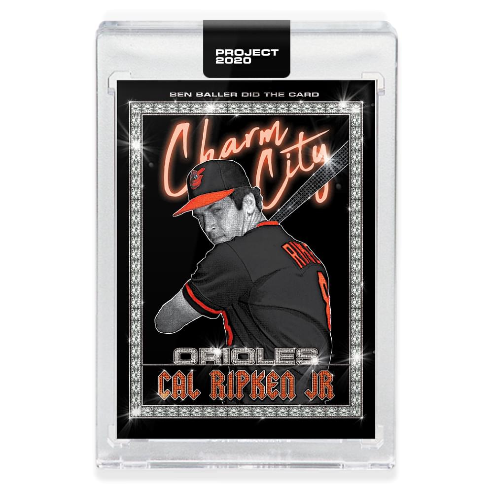 Topps PROJECT 2020 Card 109 - 1982 Cal Ripken Jr. by Ben Baller