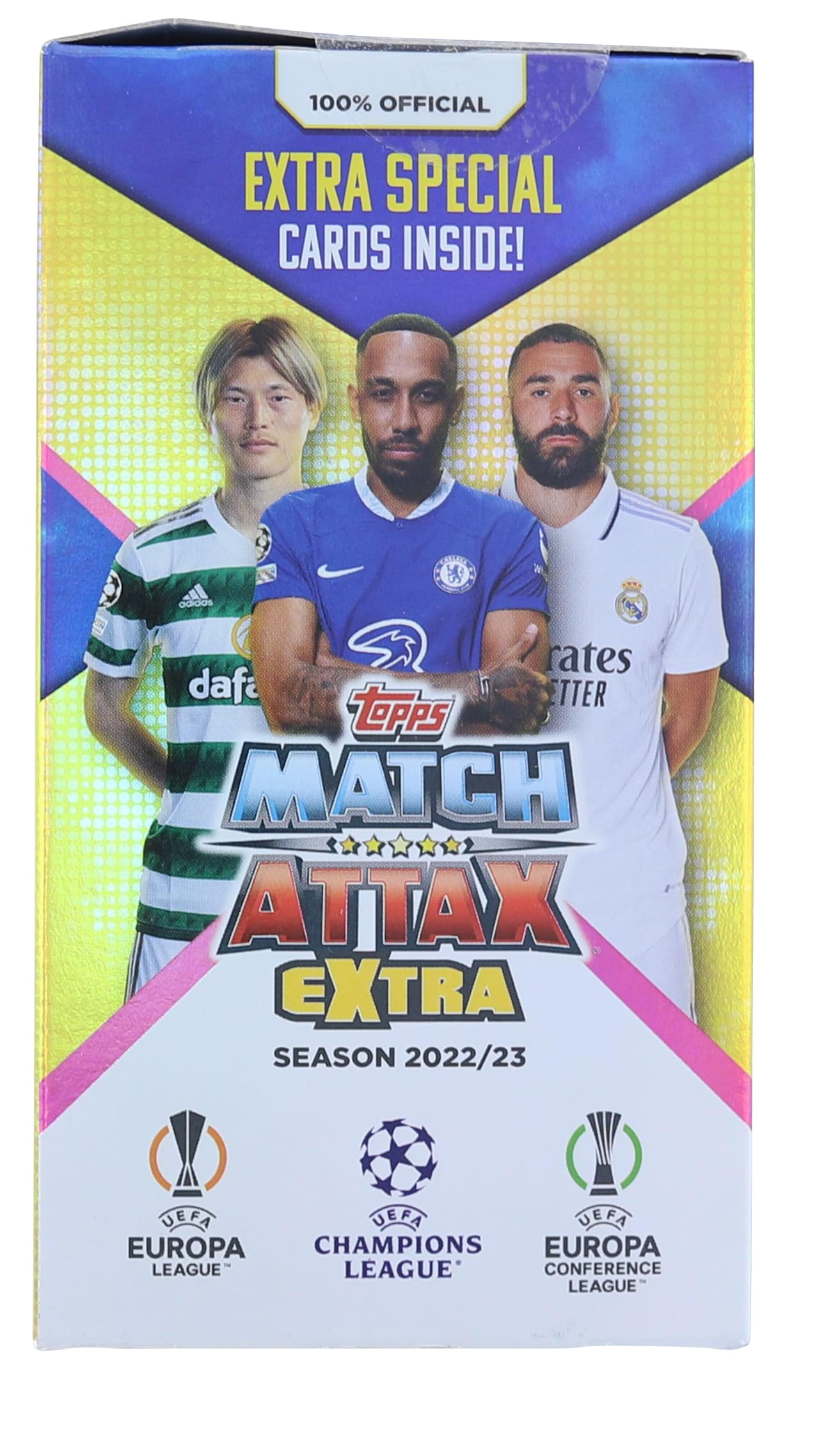 UEFA 2022/23 Topps Champions League Match Attax Extra Display Box