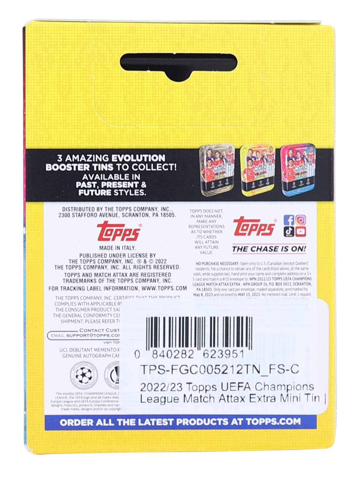 UEFA 2022/23 Topps Champions League Match Attax Extra Mini Tin | Future Star