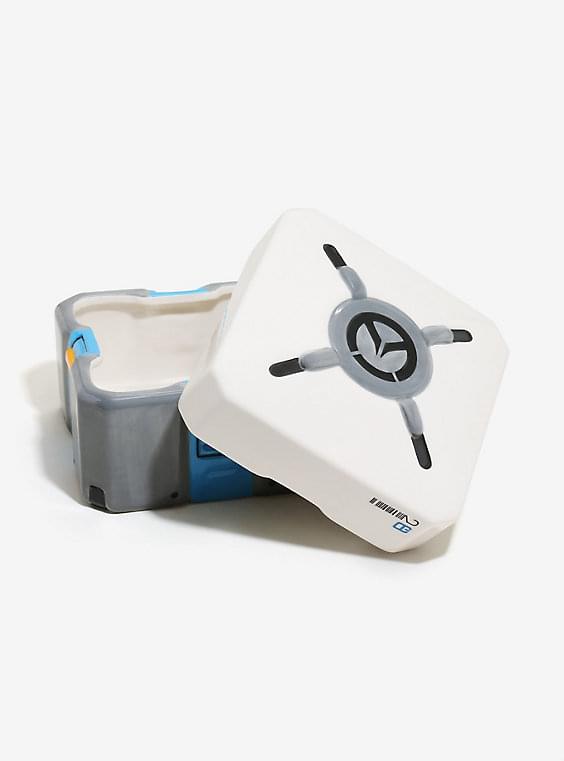 Overwatch 5 1/2" x 6 3/4" Loot Box Ceramic Cookie Jar