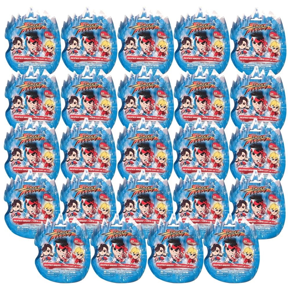 Street Fighter Blind Bagged 2-Inch Figure Hanger Sealed Case of 24